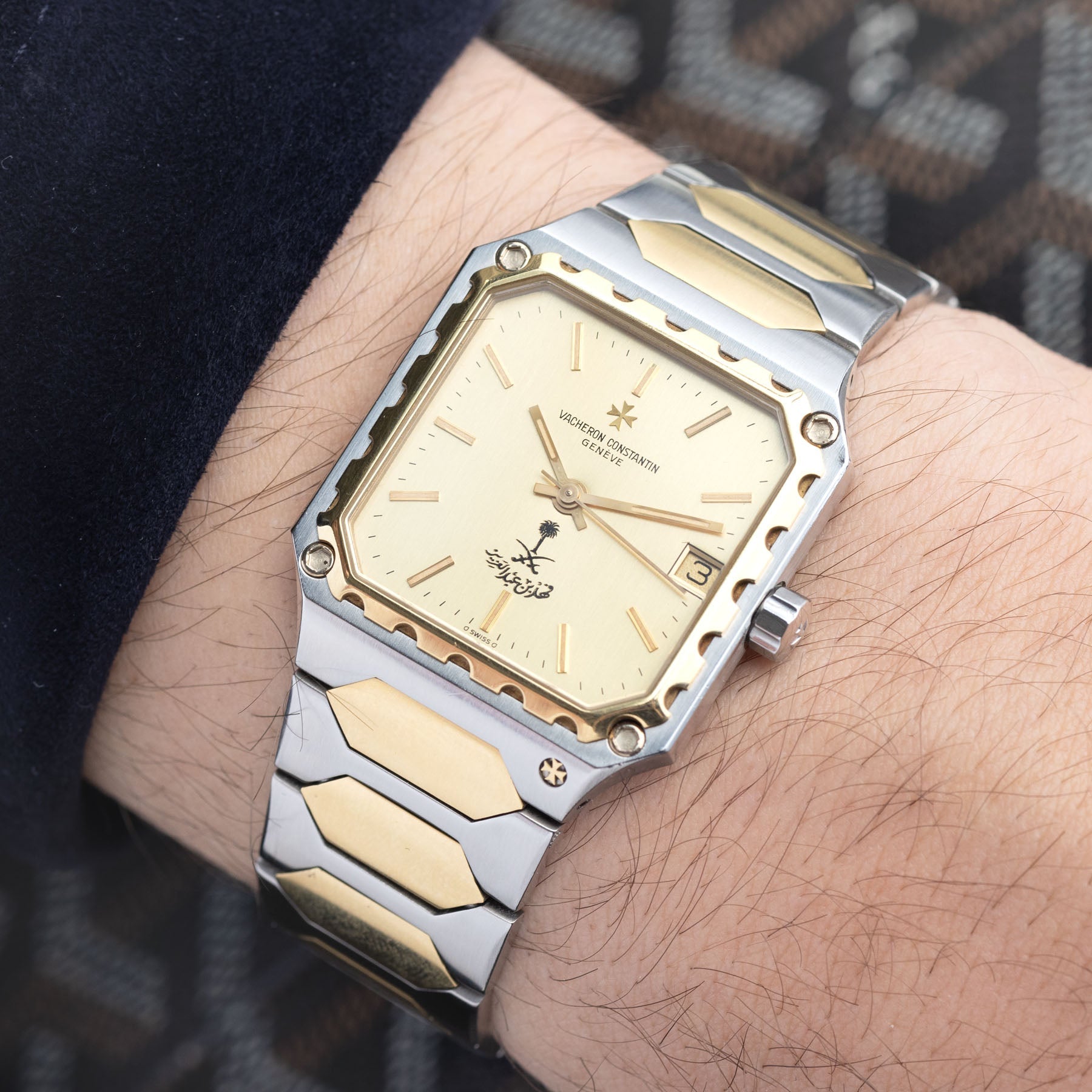 Vacheron Constantin 222 Steel and Gold with Special Saudi Dial
