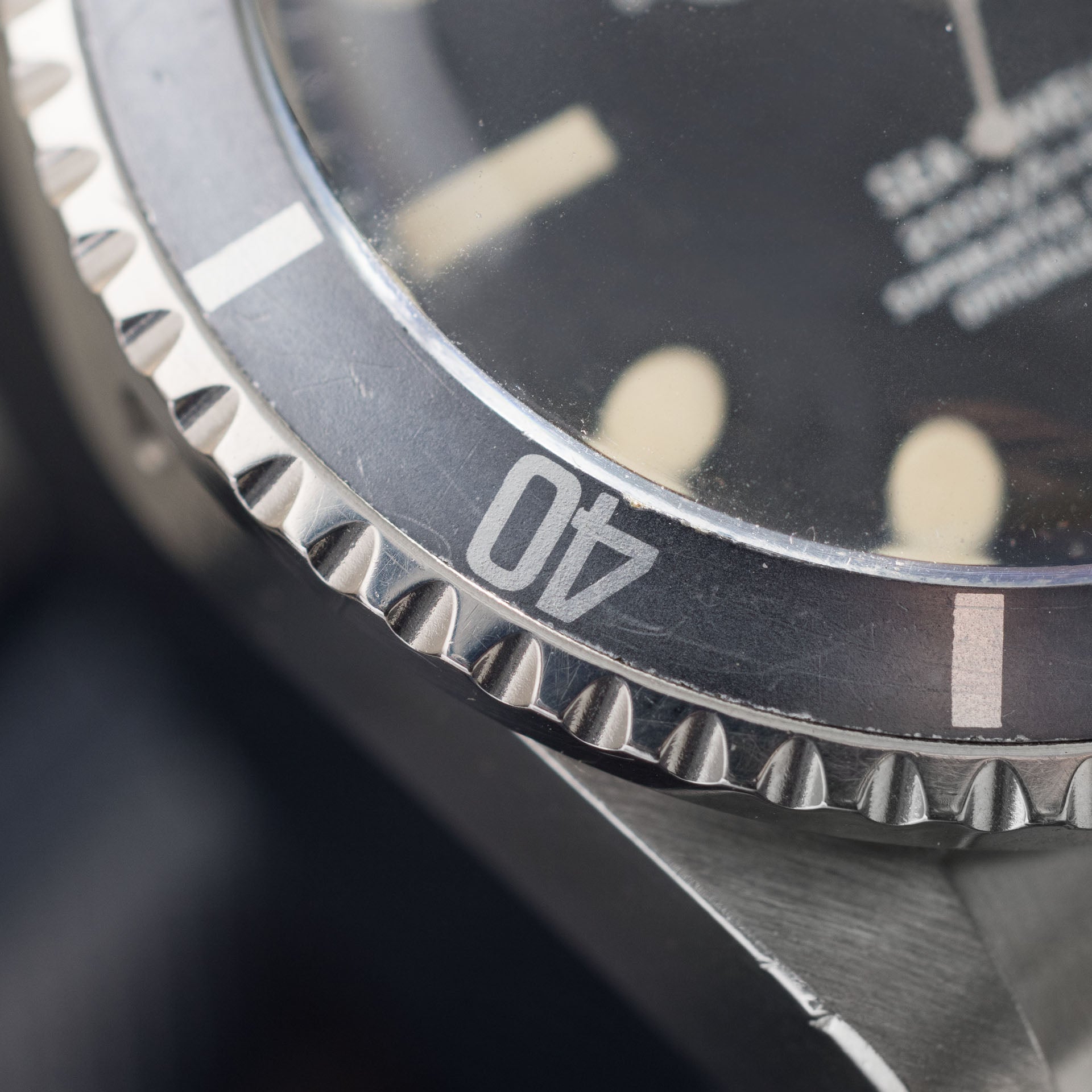 Rolex Seadweller 1665 Rail Dial Faded Bezel Incredible Case