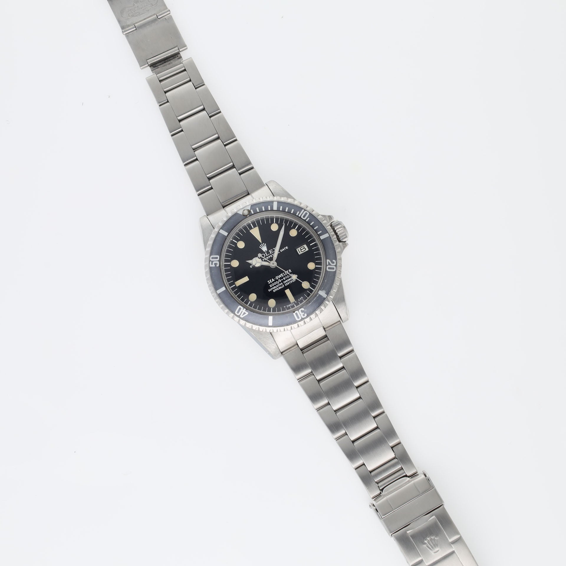 Rolex Seadweller 1665 Rail Dial Faded Bezel Incredible Case