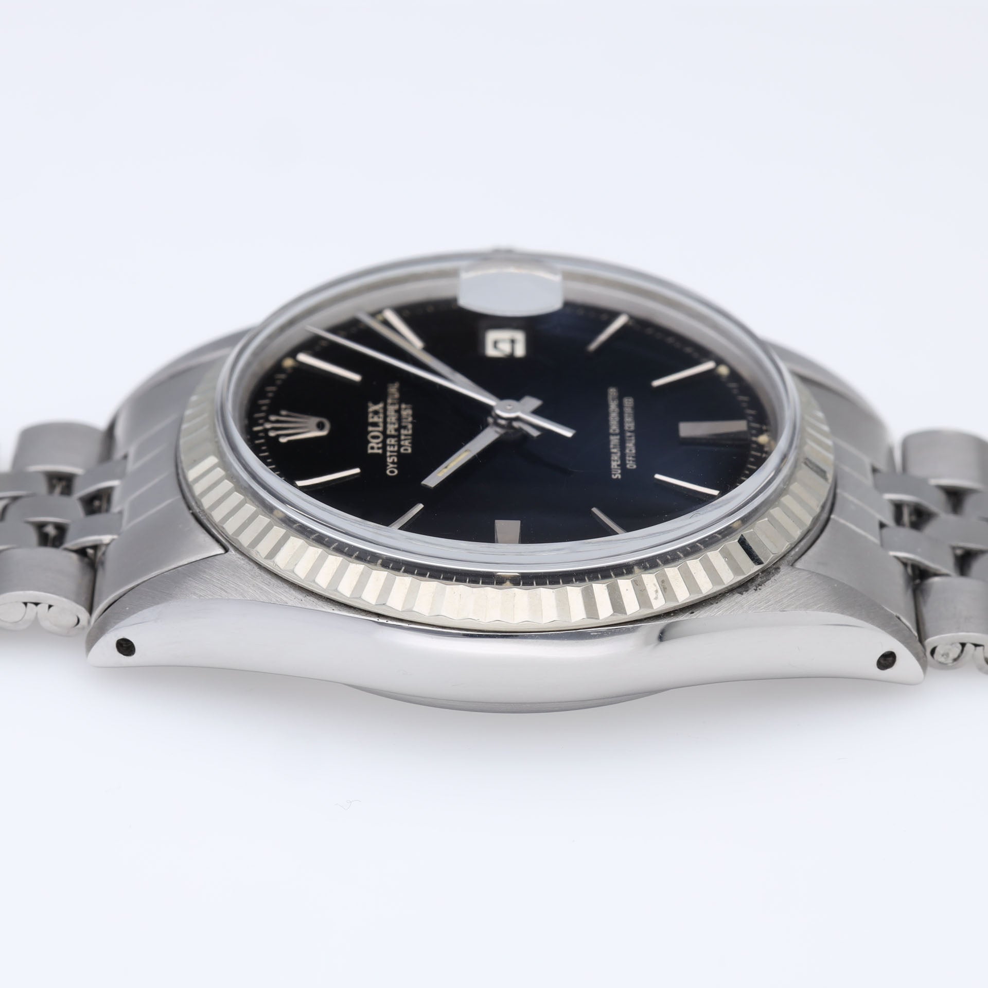 Rolex Datejust 1601 Black Gilt Dial