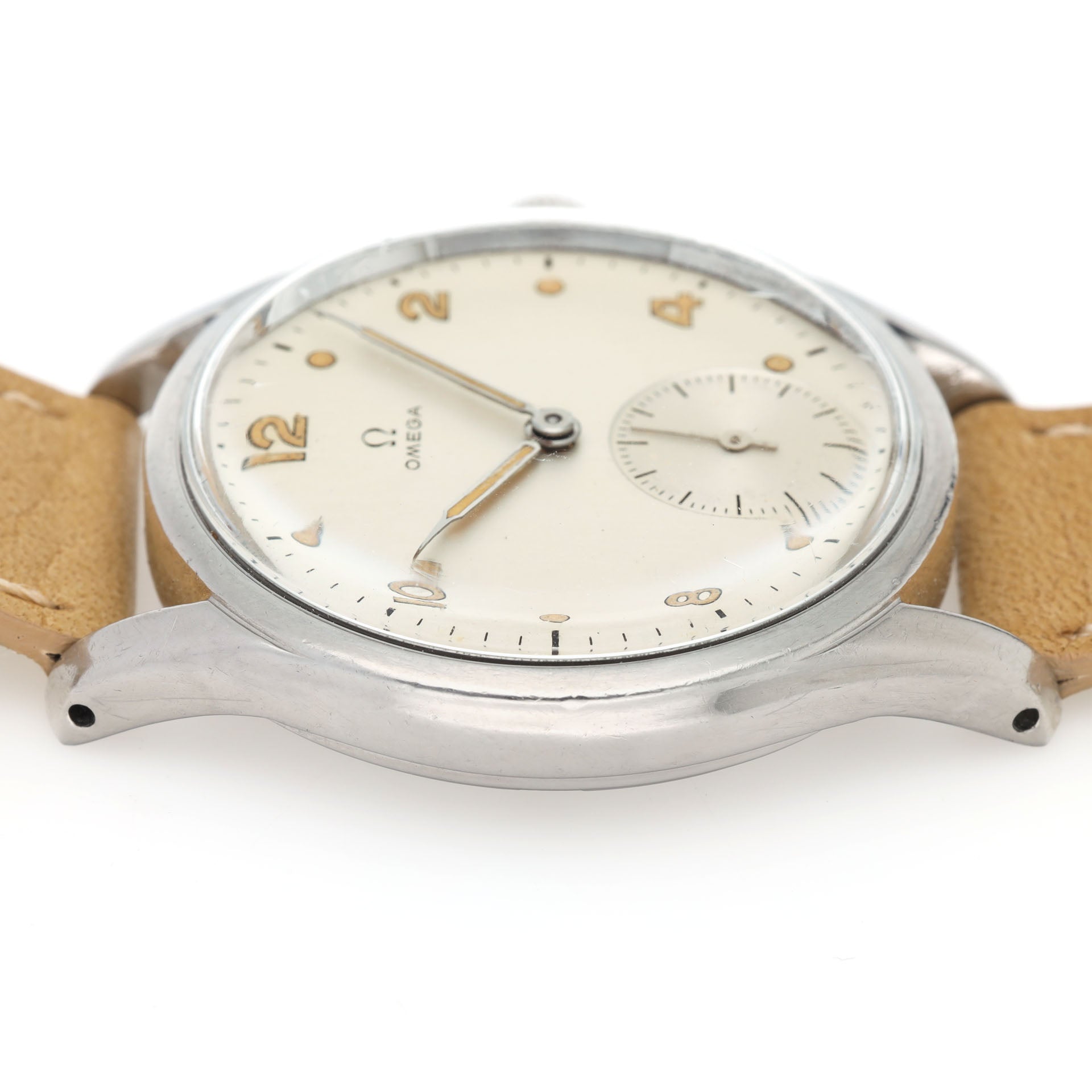 Omega Steel Dress Watch 2639-5 Radium Arabic Hours