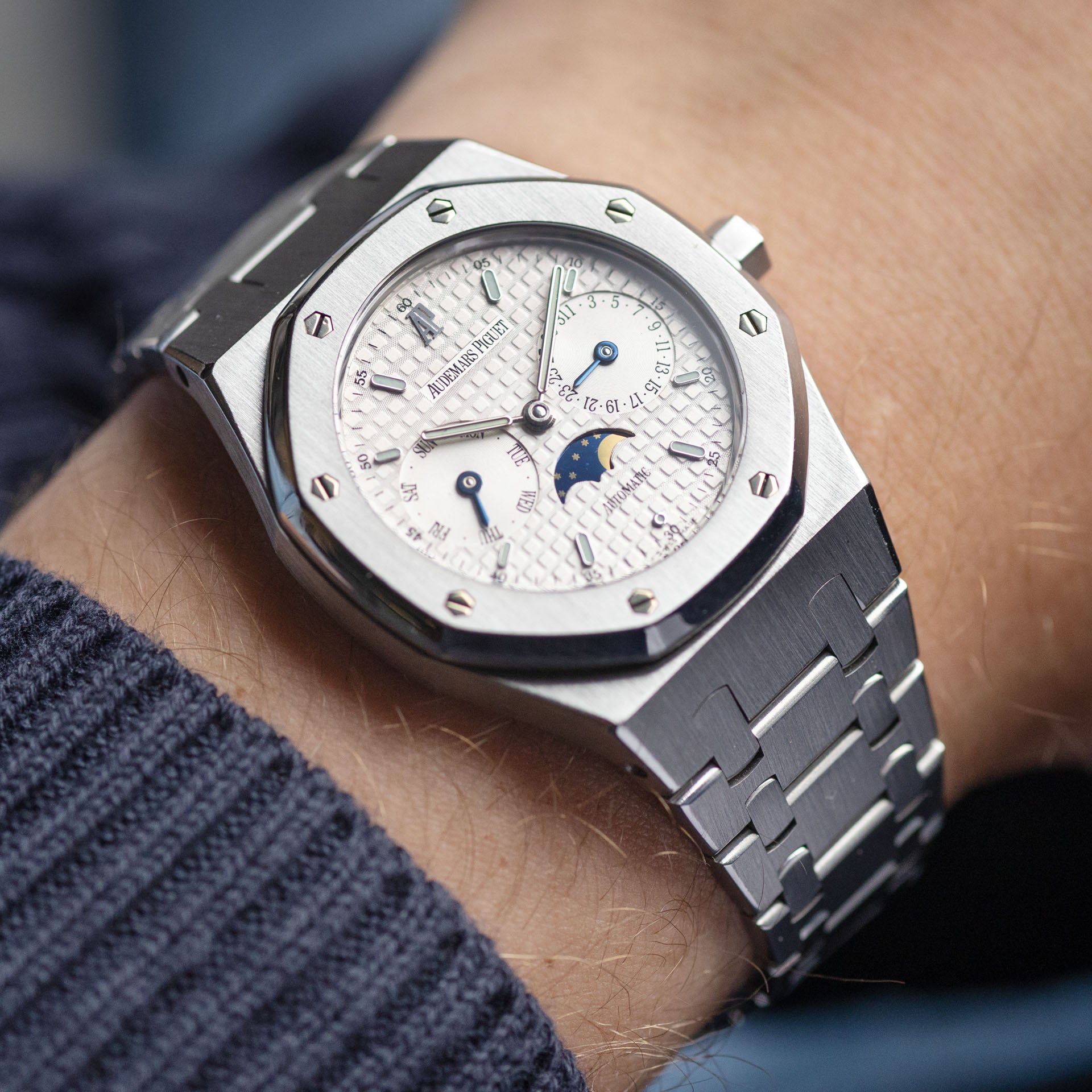 Audemars Piguet Royal Oak 25594 Steel Day Date with Papers