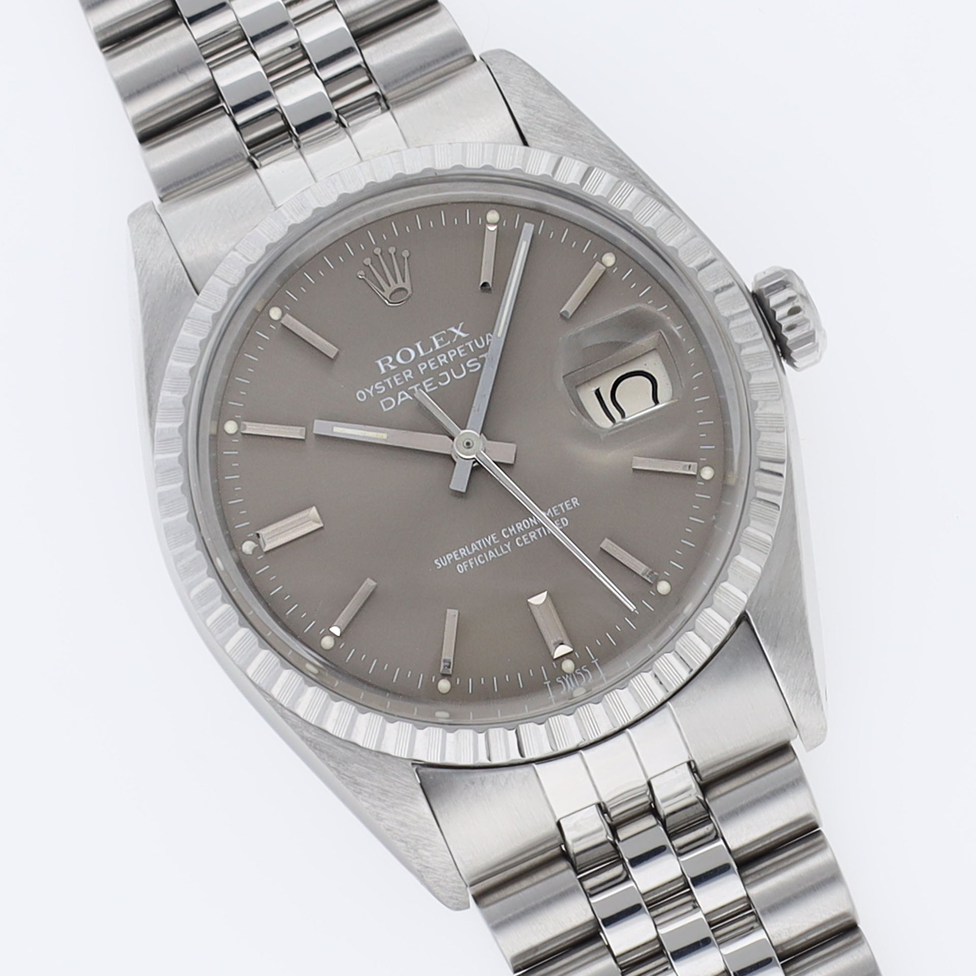 Rolex Datejust 16030 Grey Dial