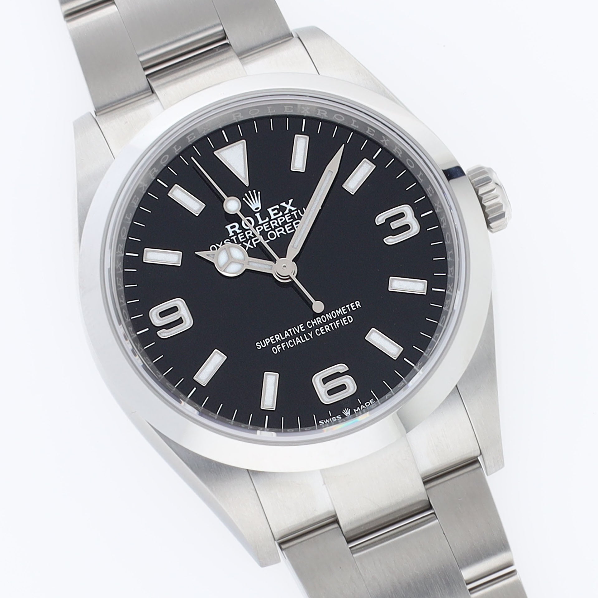 Rolex Explorer 124270 2022 Model 36mm Box and Papers