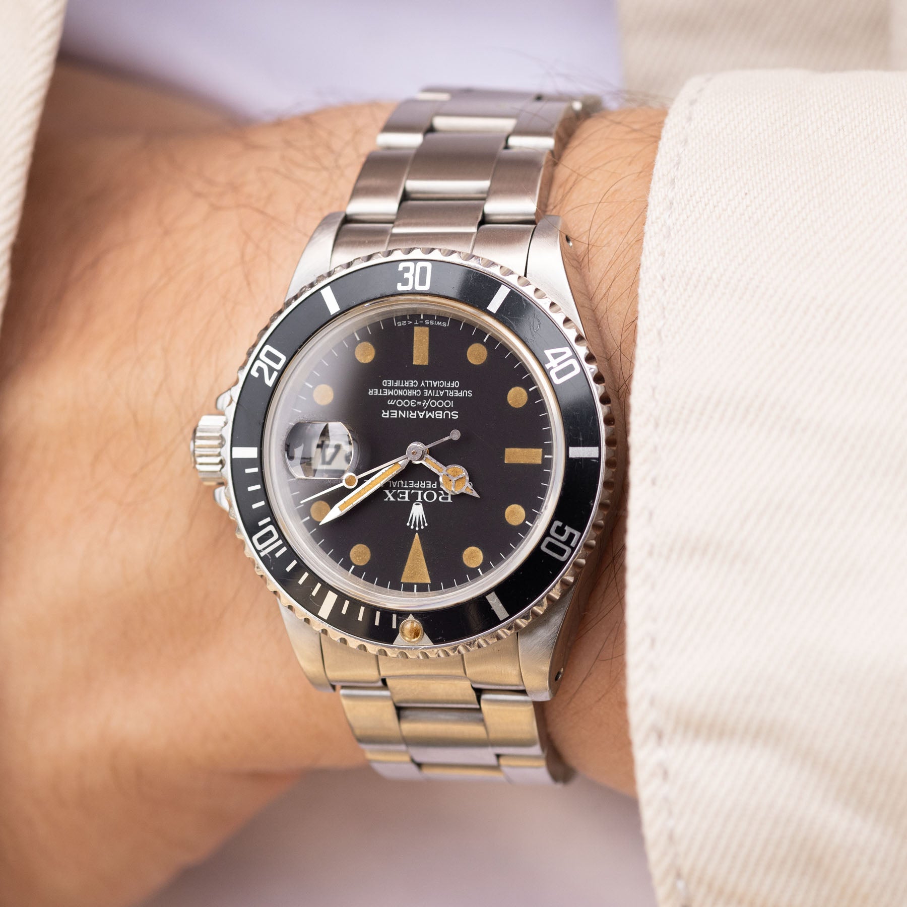 Rolex Submariner Date 16800 Matte Dial