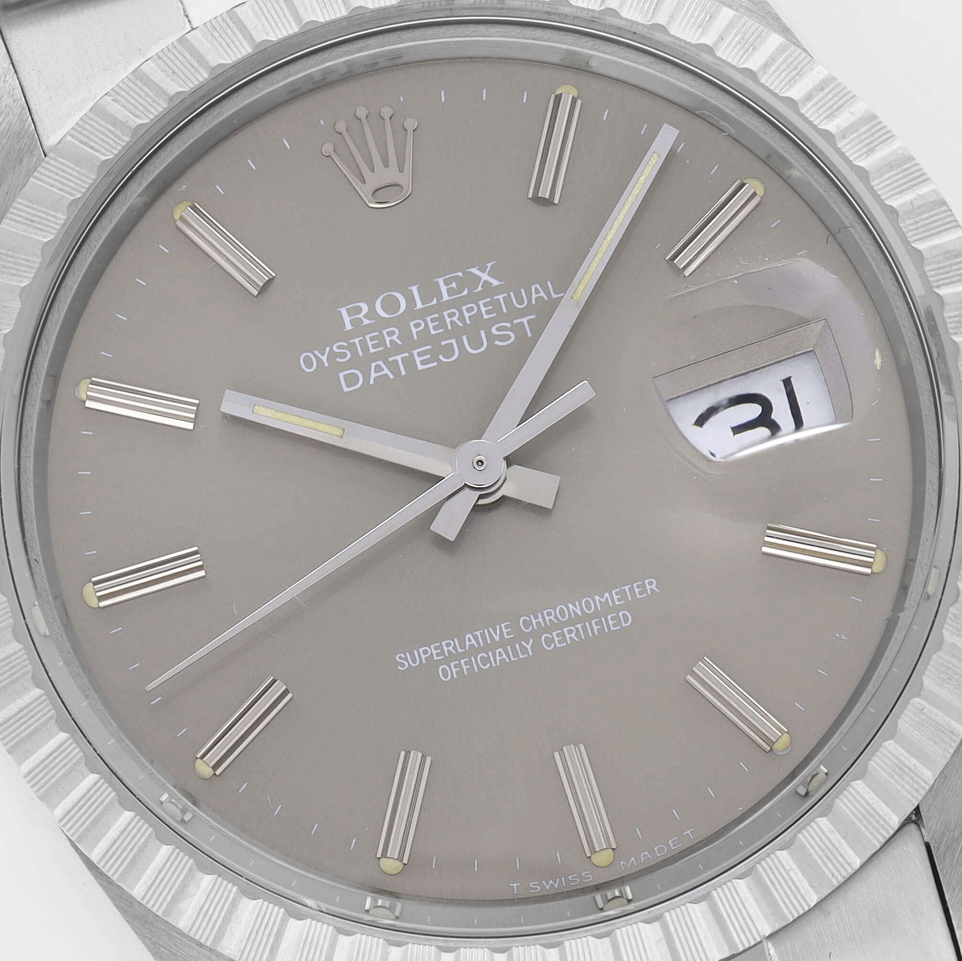 Rolex Datejust 16030 Taupe Dial 