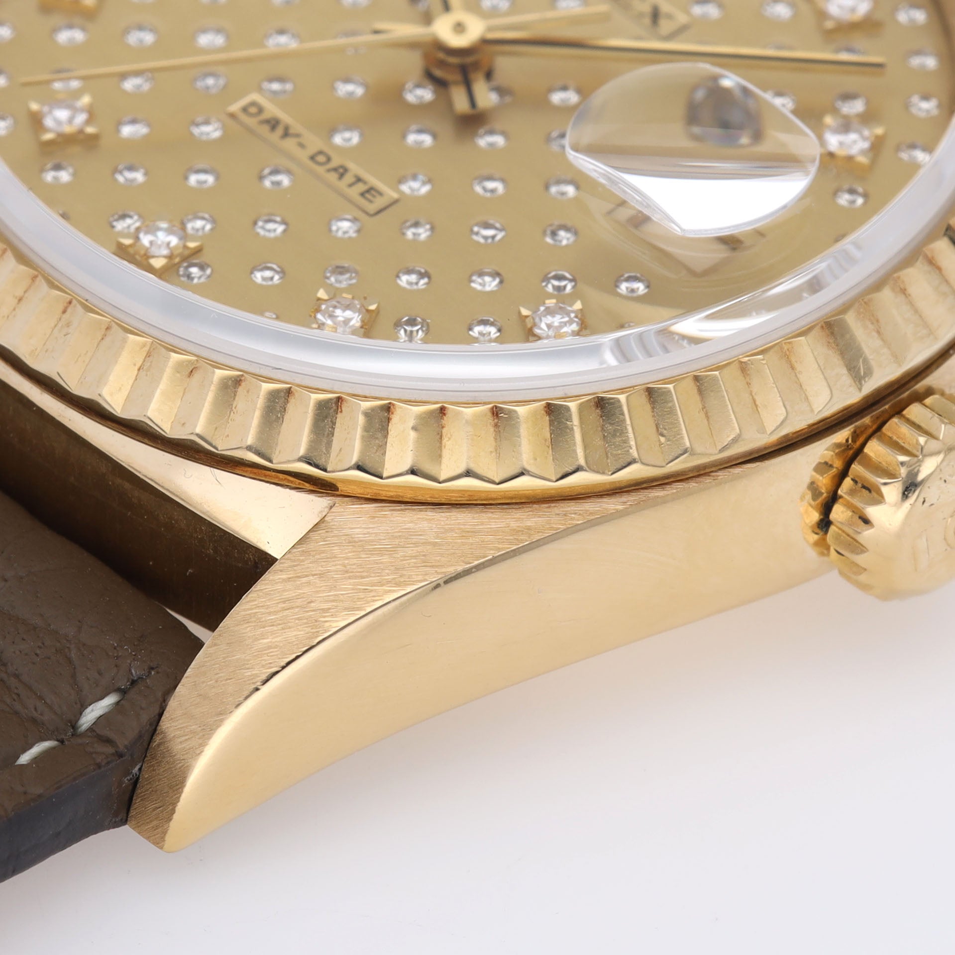 Rolex Day-Date 18238 Rare "Pleiades" Diamond Set Dial