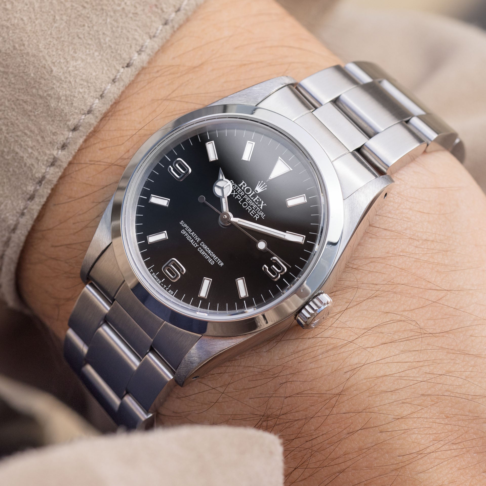 Rolex Explorer 14270 Rare ‘Black Out’ Dial