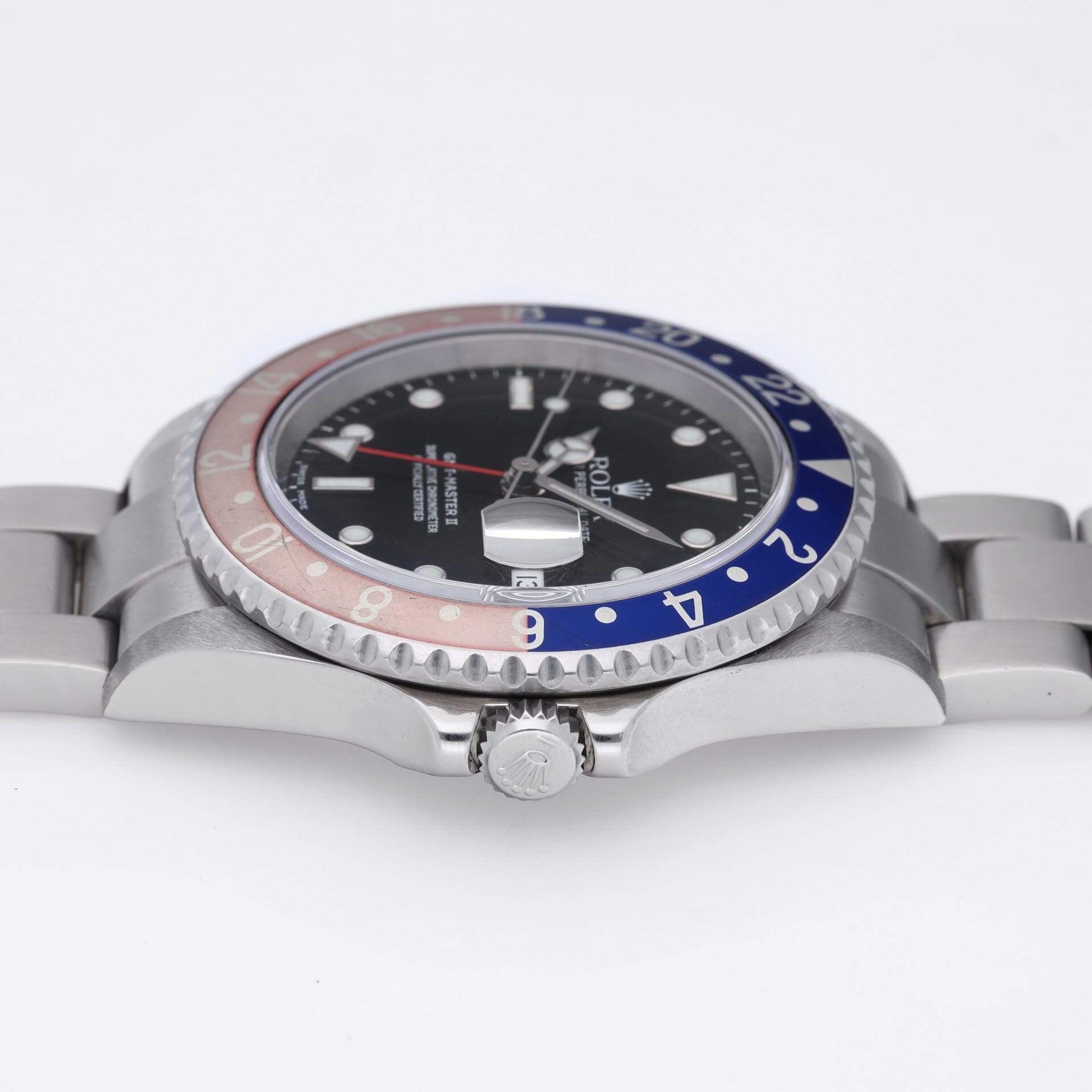 Rolex GMT-Master 2 16710 Faded Pepsi Bezel ‘Swiss Made’ Dial