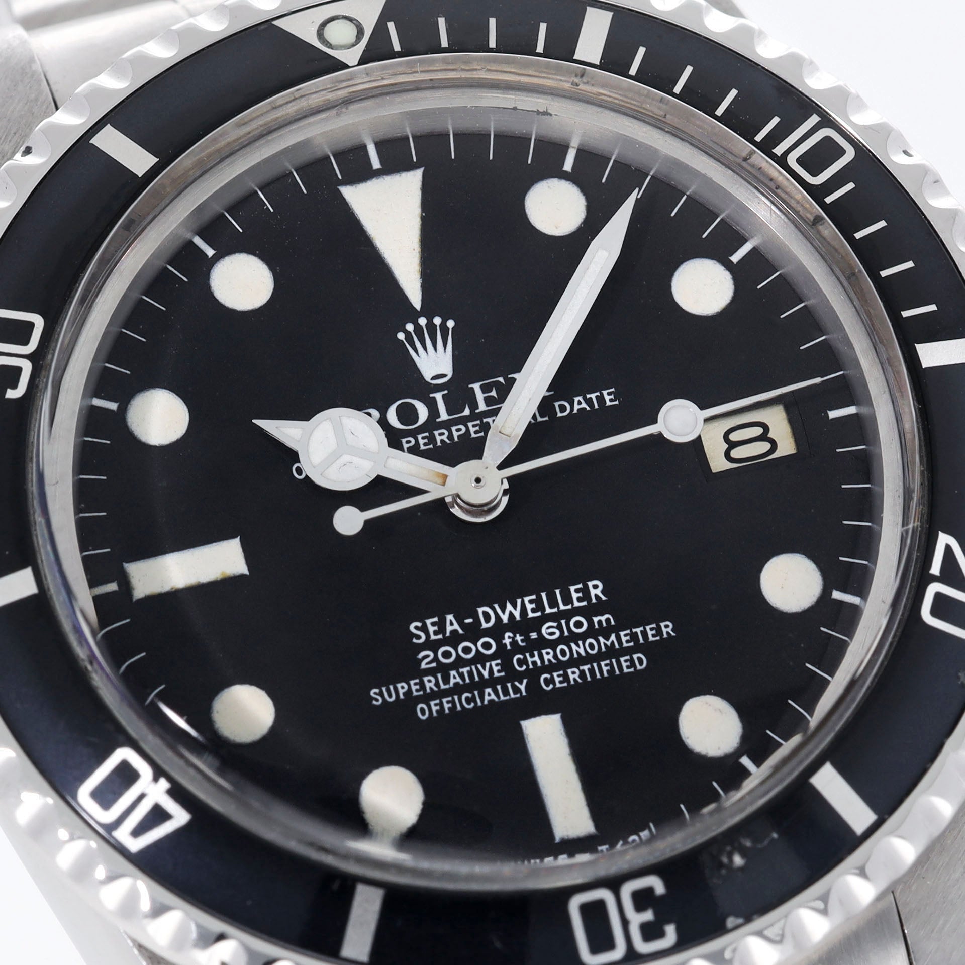 Rolex Seadweller 1665 Mk 1 ‘Great White’ Dial