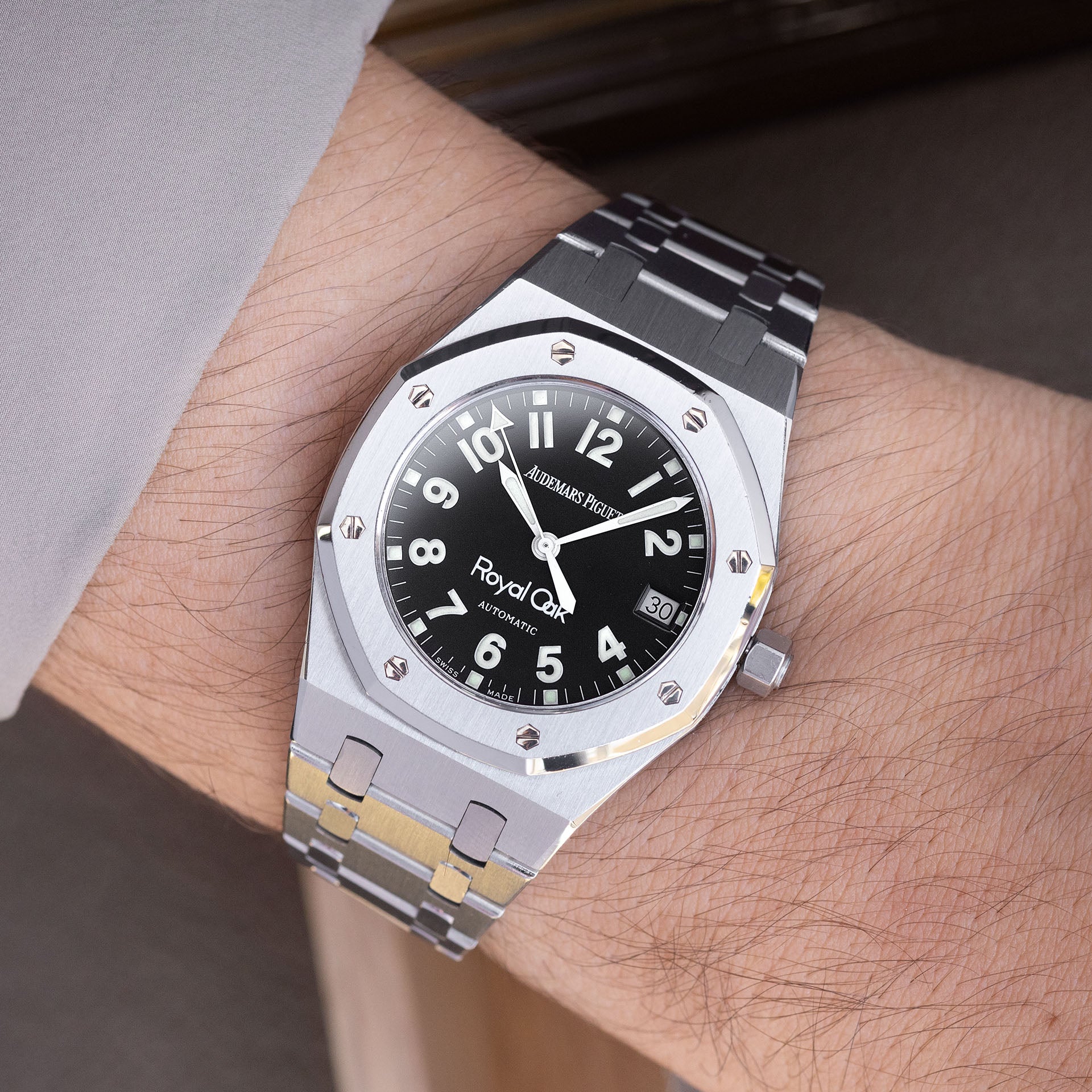Audemars Piguet Royal Oak 14790 military Zifferblatt
