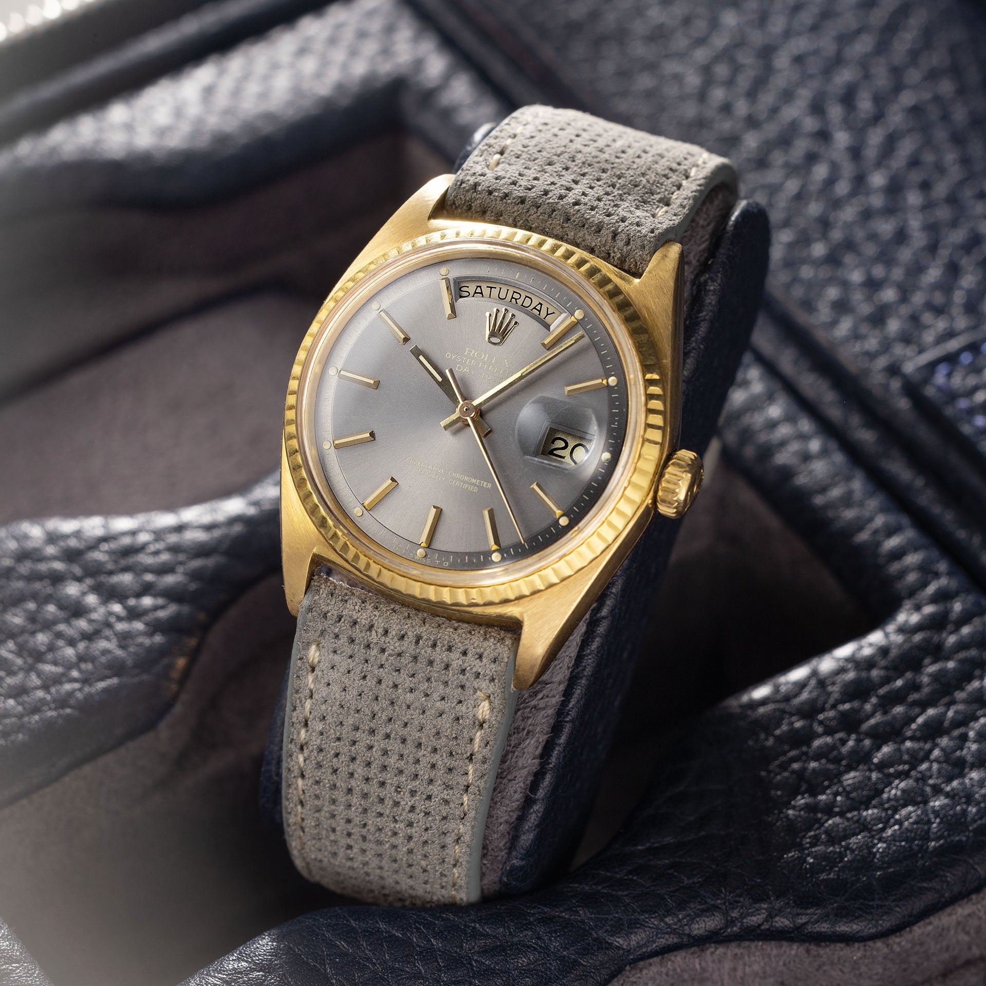 Rolex Day Date 1803 Yellow Gold Grey Sigma Dial