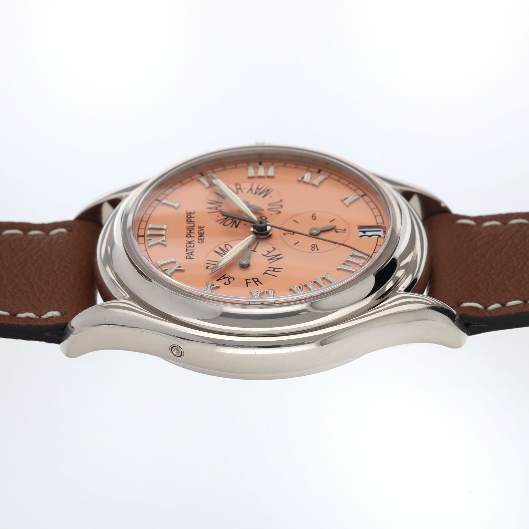 Patek Philippe Annual Calendar 5035 Salmon Dial in White Gold