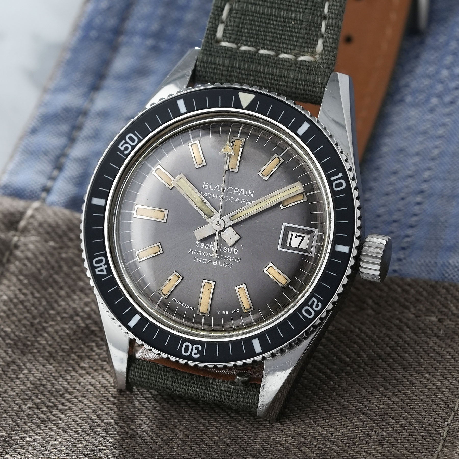 BLANCPAIN DIVER BATHYSCAPE TECHNISUB 1970er