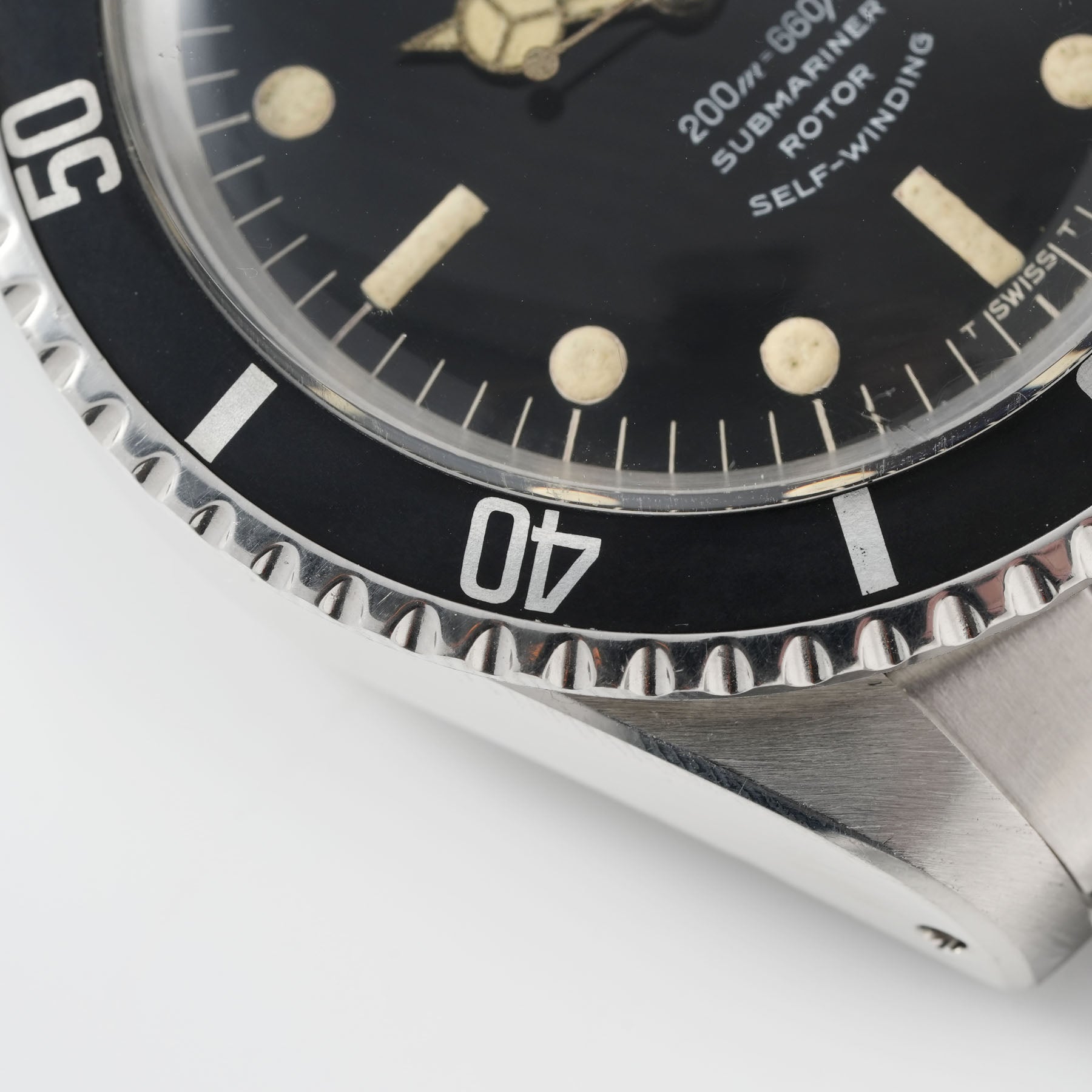 Tudor Submariner 7928 Glossy Dial with Gilt Minute Track