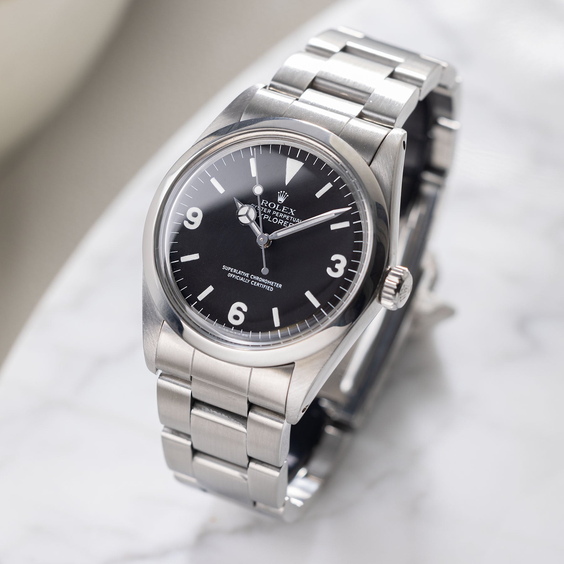 ROLEX EXPLORER 1016 MK3 Mattes Zifferblatt