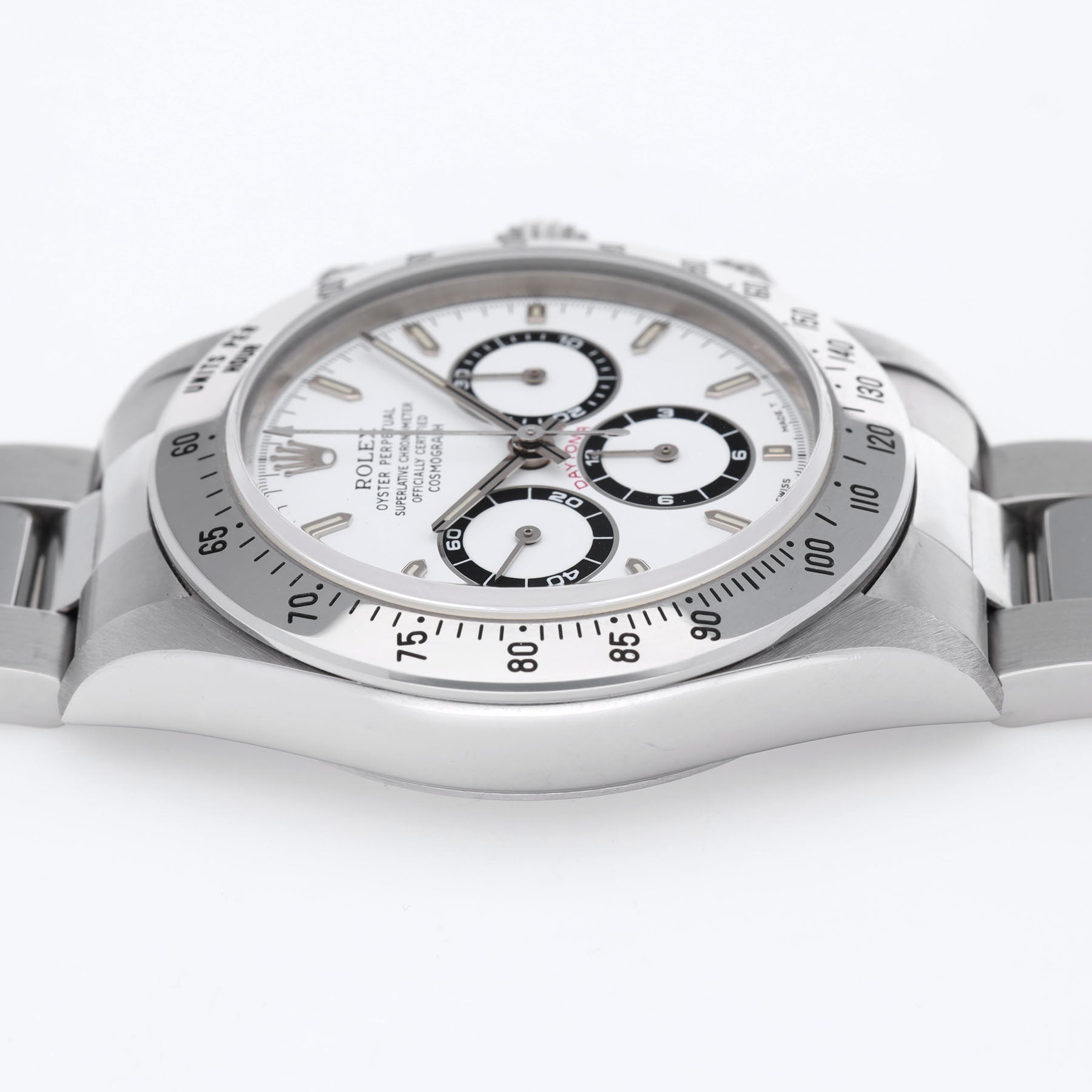 ROLEX COSMOGRAPH DAYTONA Stahl 16520 Weißes Zifferblatt 1996