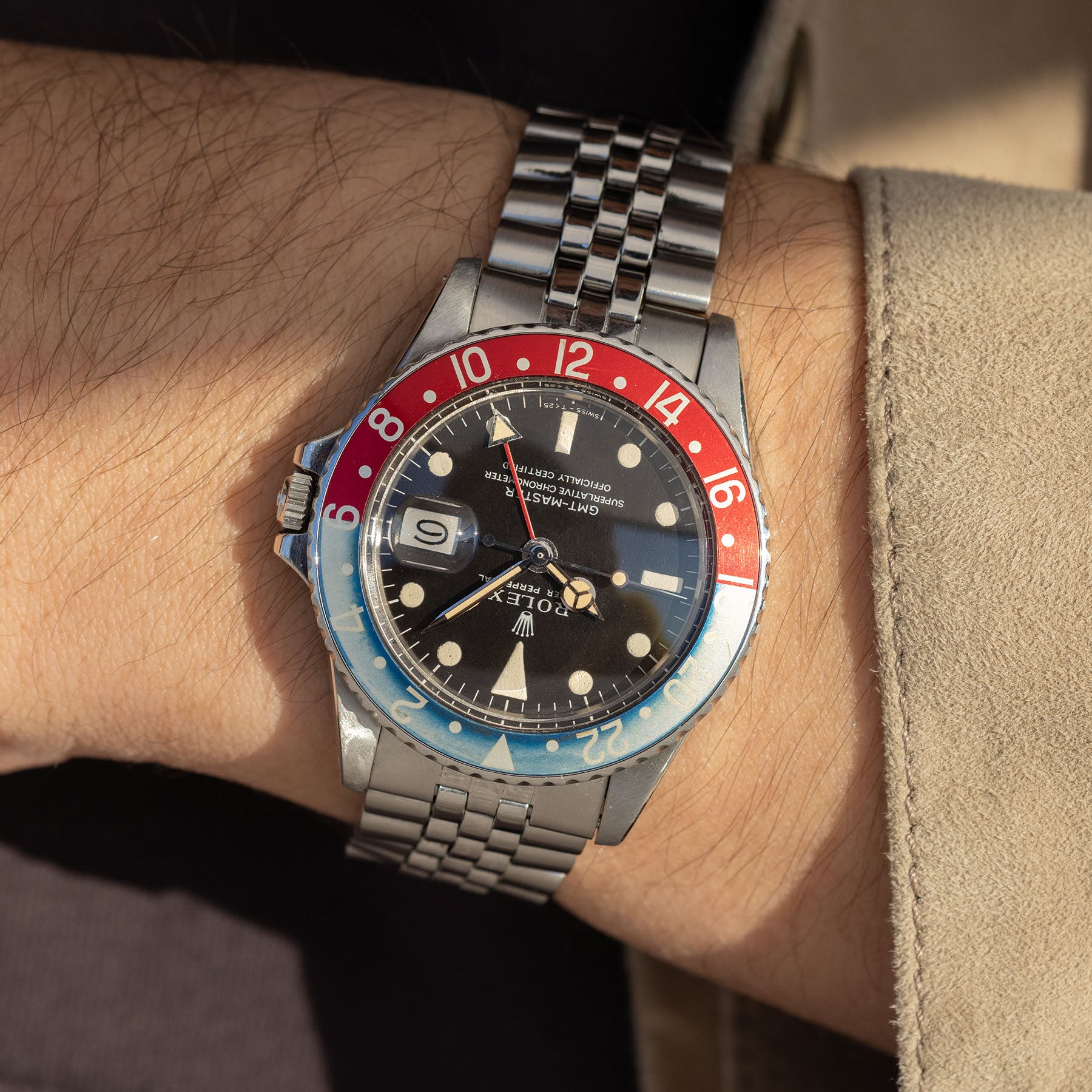 ROLEX GMT-MASTER 1675 MK1 LONG E