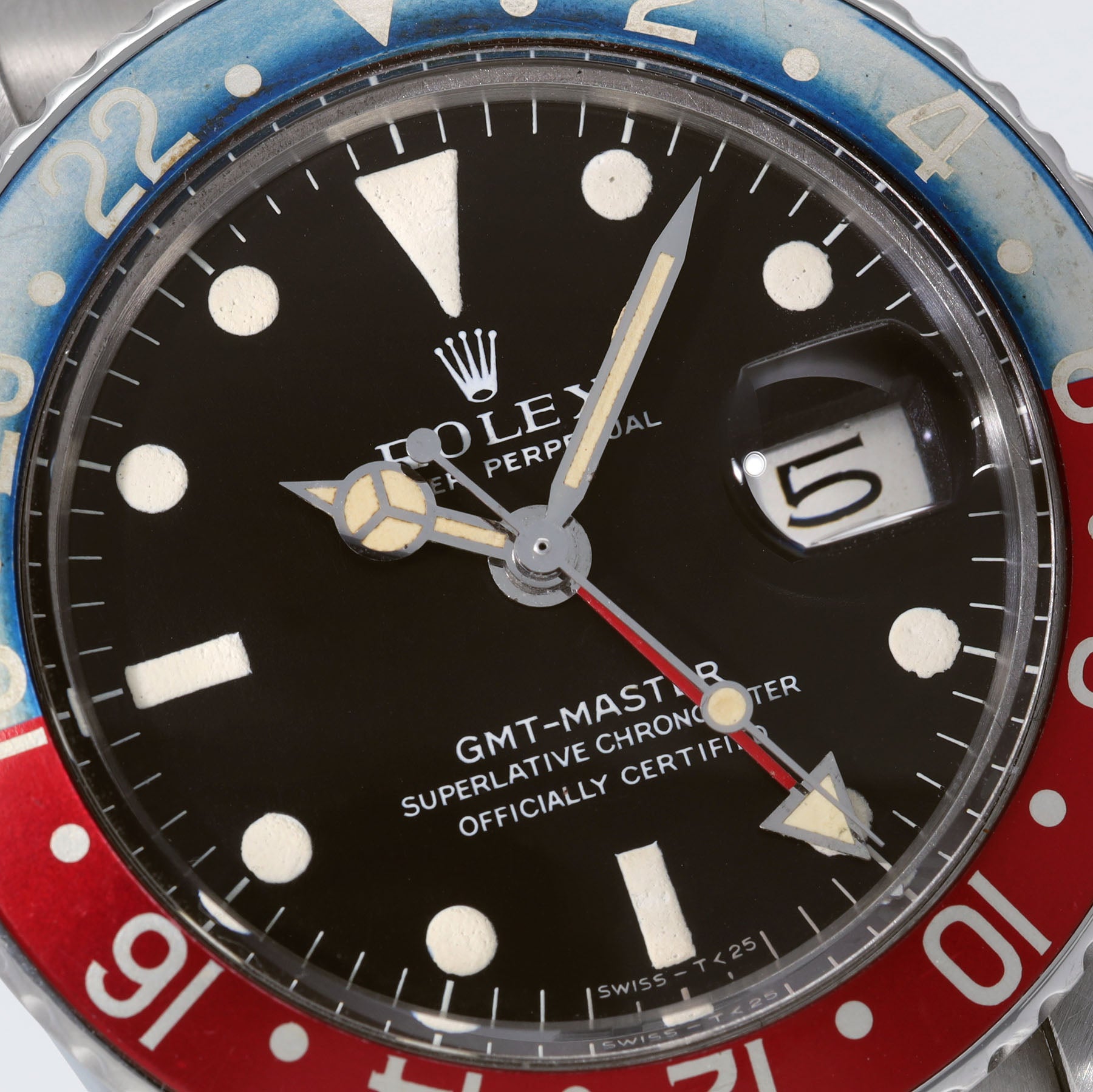 ROLEX GMT-MASTER 1675 MK1 LONG E