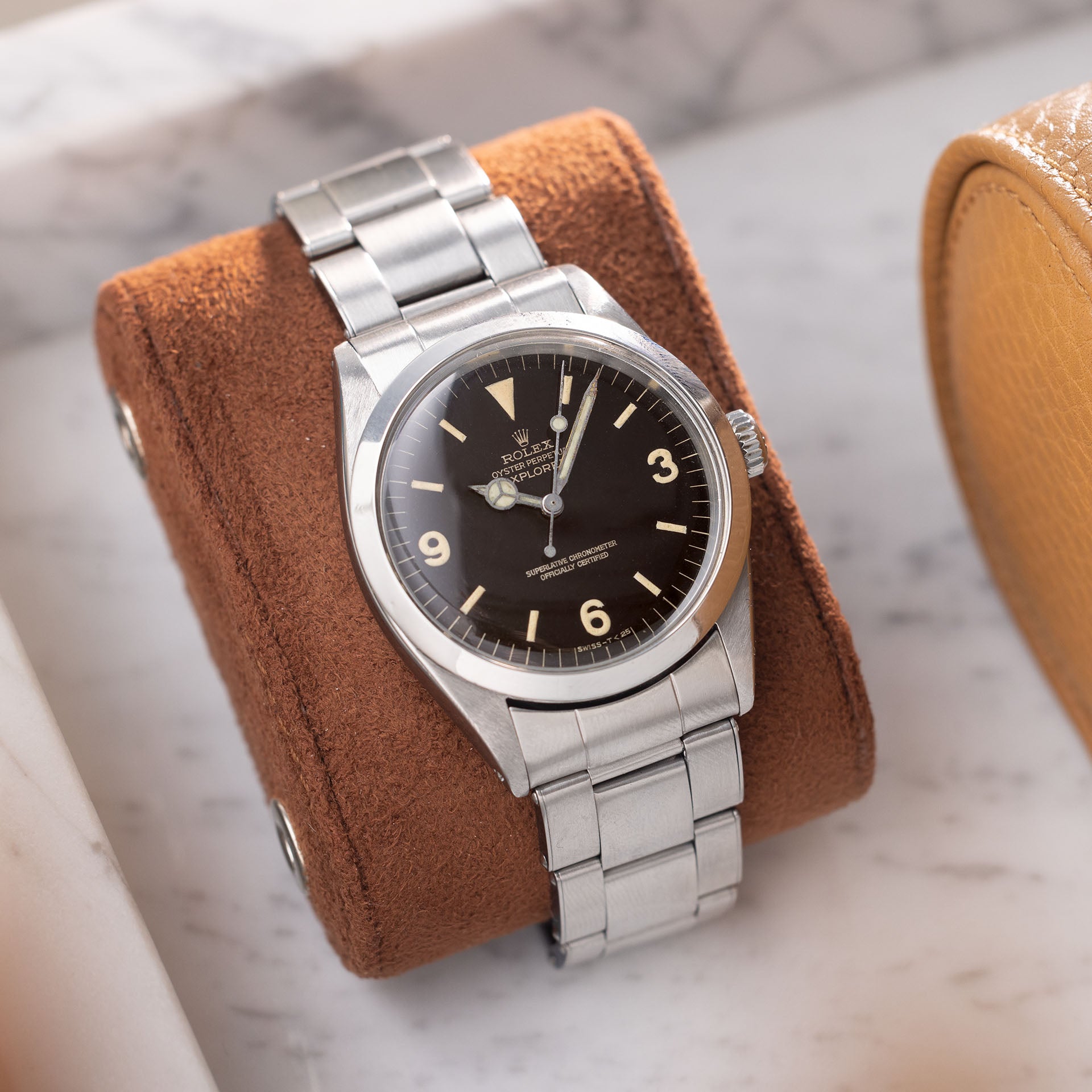 ROLEX EXPLORER 1016 GILT TROPICAL Zifferblatt