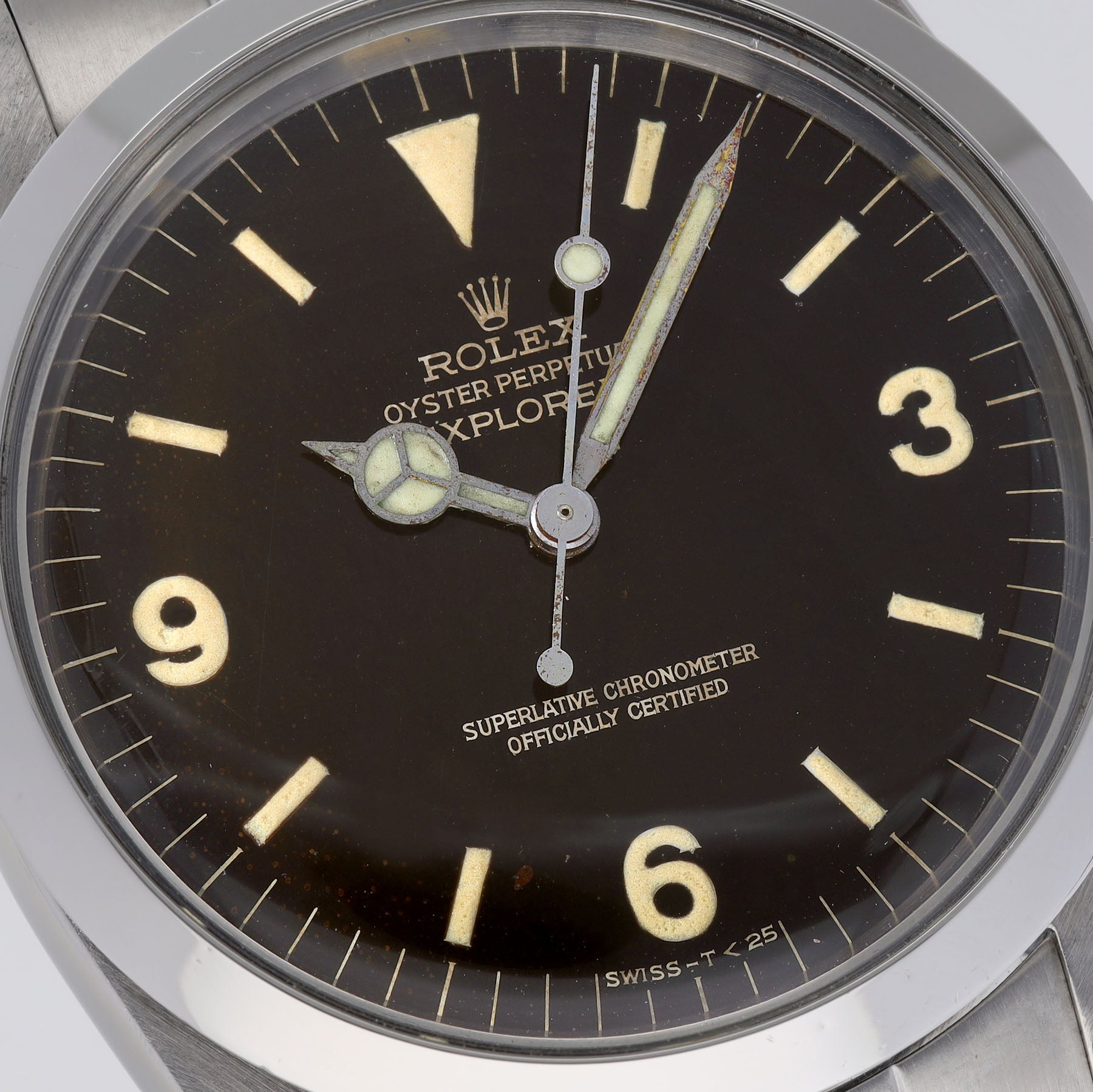 ROLEX EXPLORER 1016 GILT TROPICAL Zifferblatt