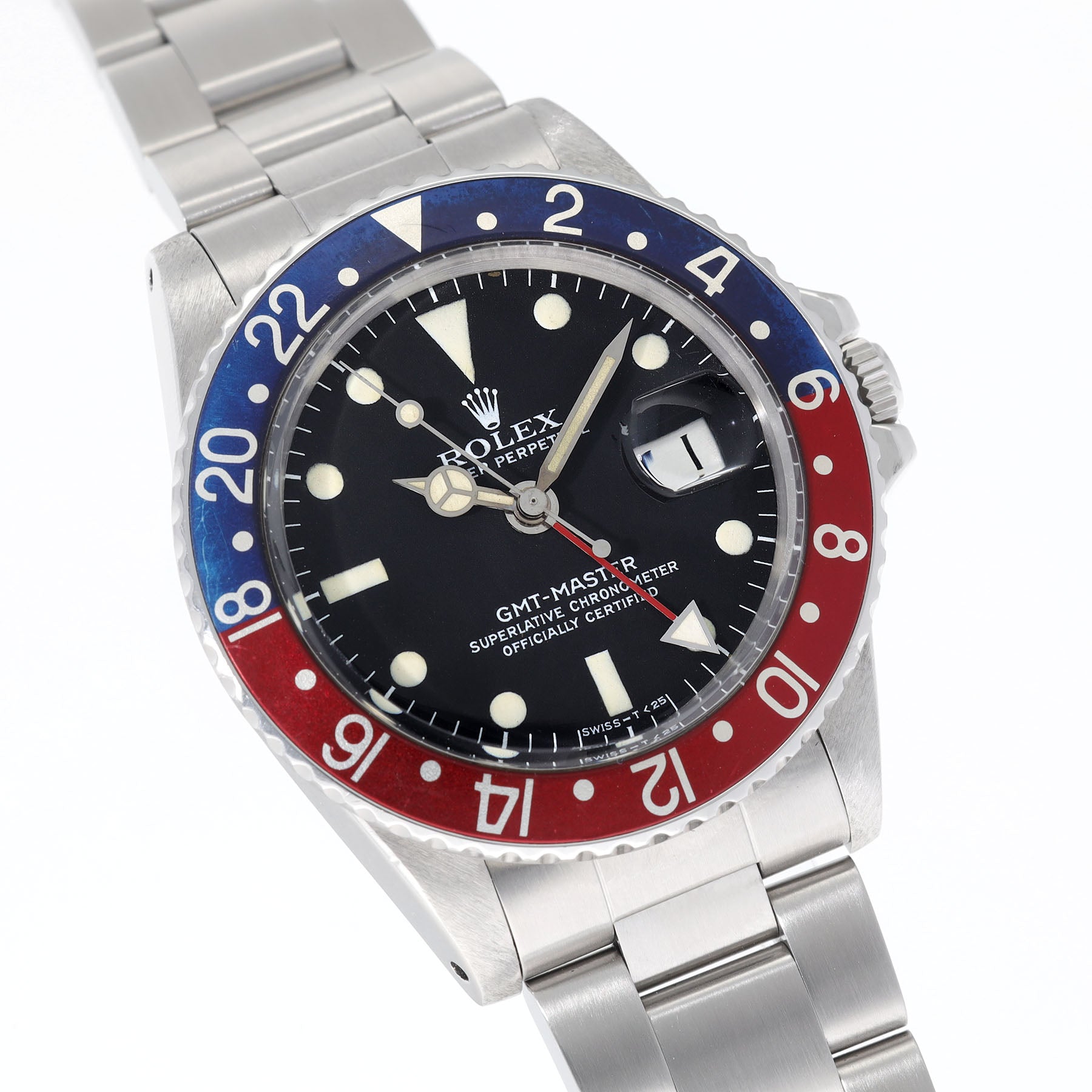 ROLEX GMT-MASTER 1675 MK4 Zifferblatt