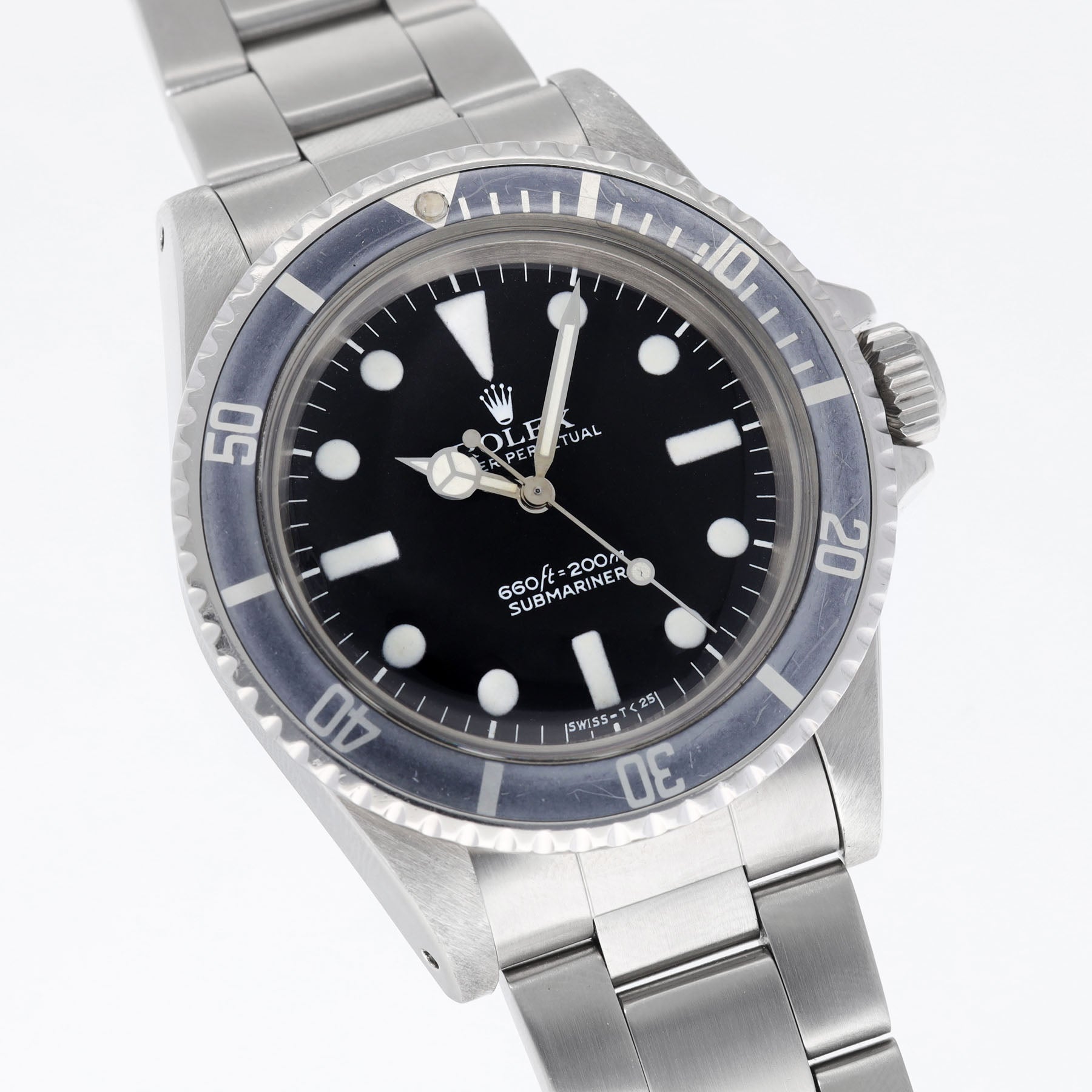 ROLEX SUBMARINER 5513 MAXI MK1 FADED Lünette