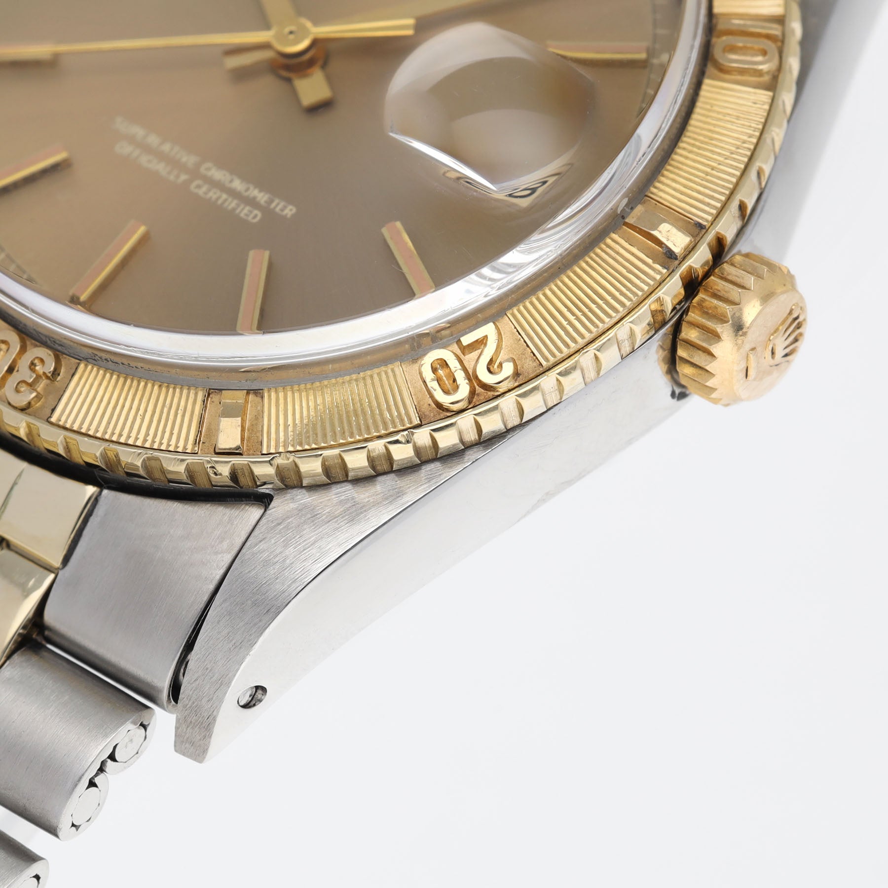 ROLEX DATEJUST TURN-O-GRAPH 1625/3 HAVANA Zifferblatt