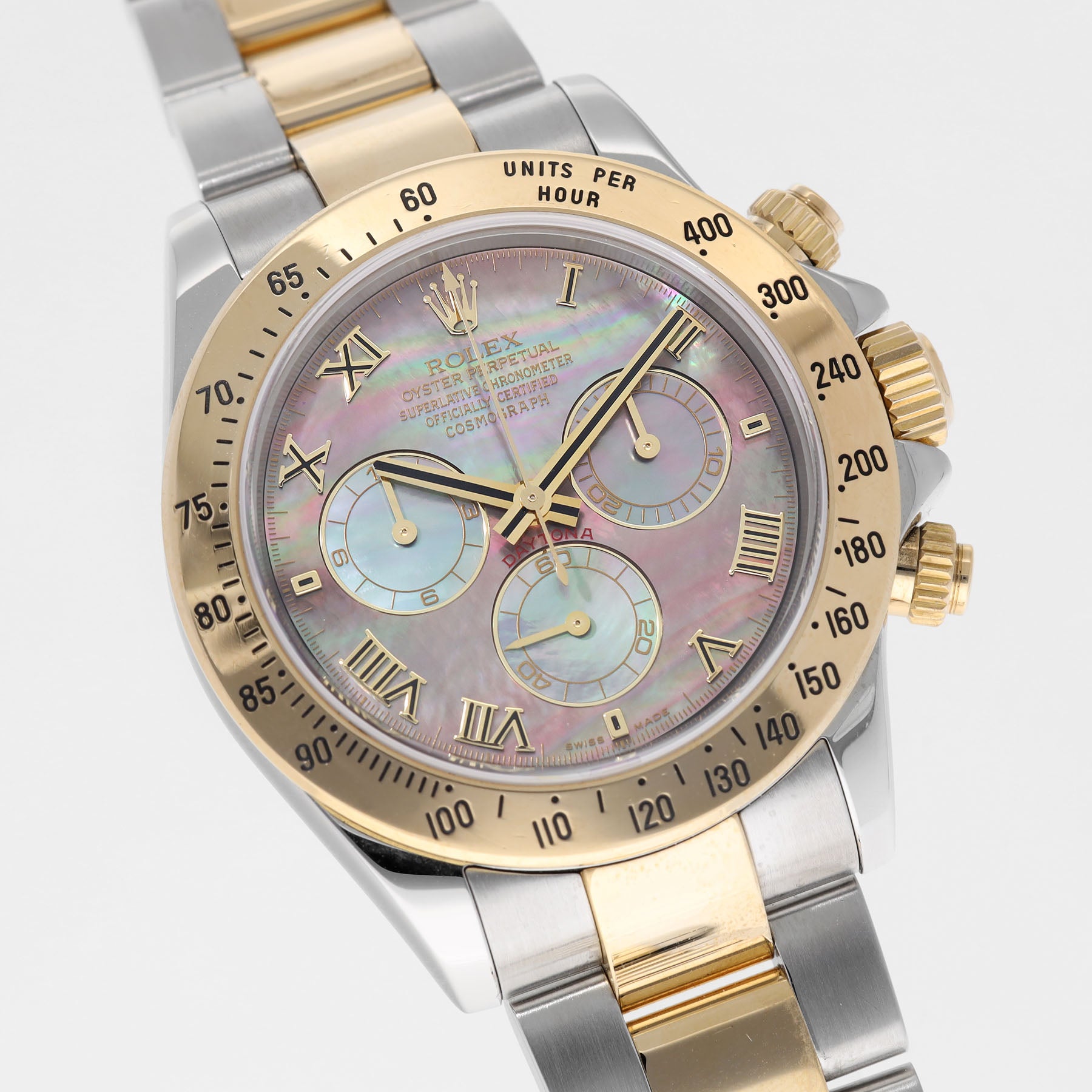 ROLEX DAYTONA 116523 TAHITIAN Perlmutt Zifferblatt