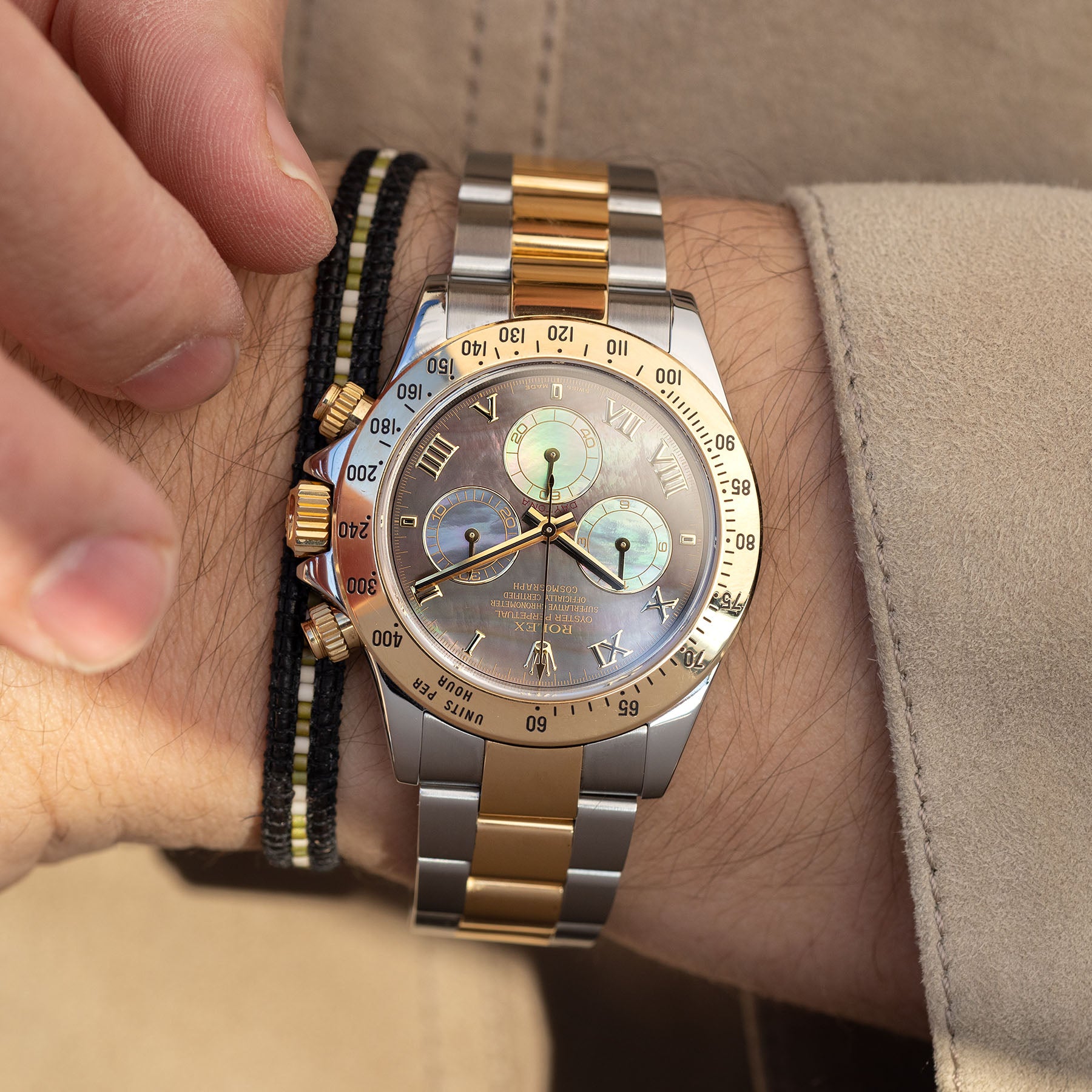 ROLEX DAYTONA 116523 TAHITIAN Perlmutt Zifferblatt