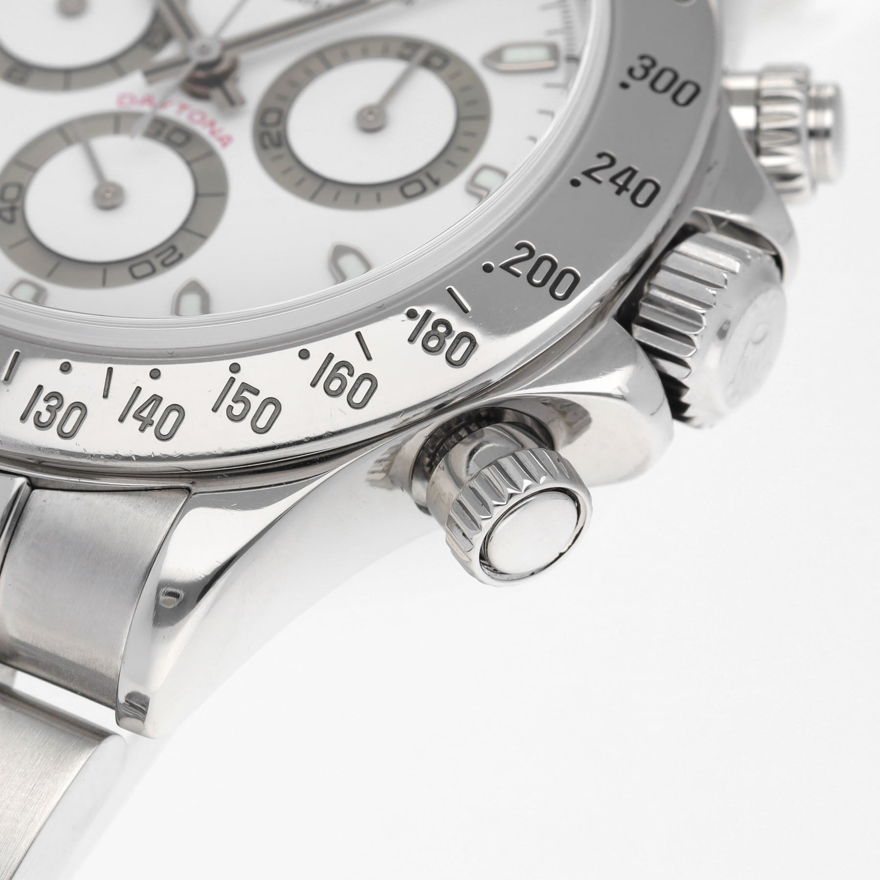 ROLEX DAYTONA 116520 Weißes Zifferblatt