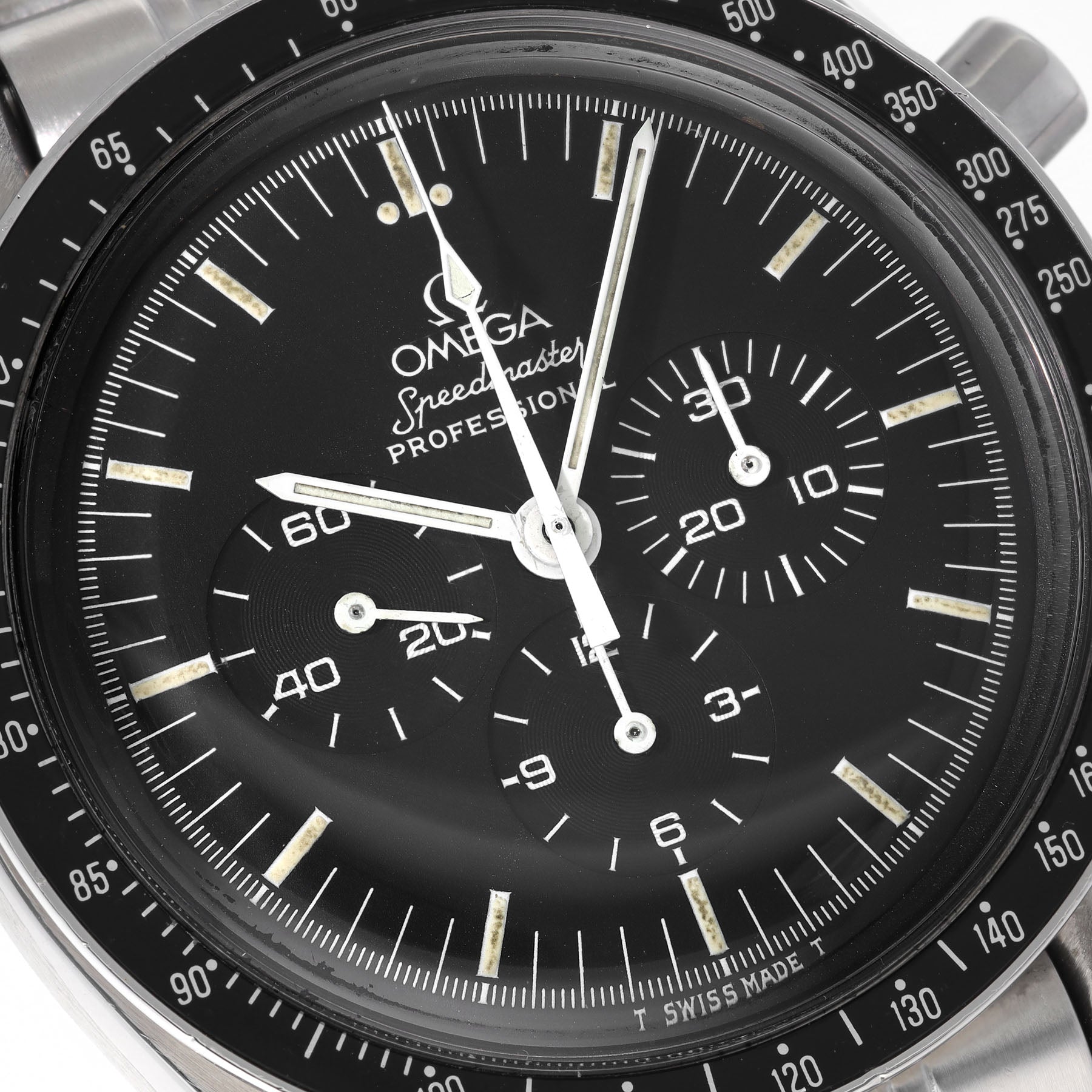 OMEGA SPEEDMASTER PROFESSIONAL 145.022 TRITIUM Zifferblatt