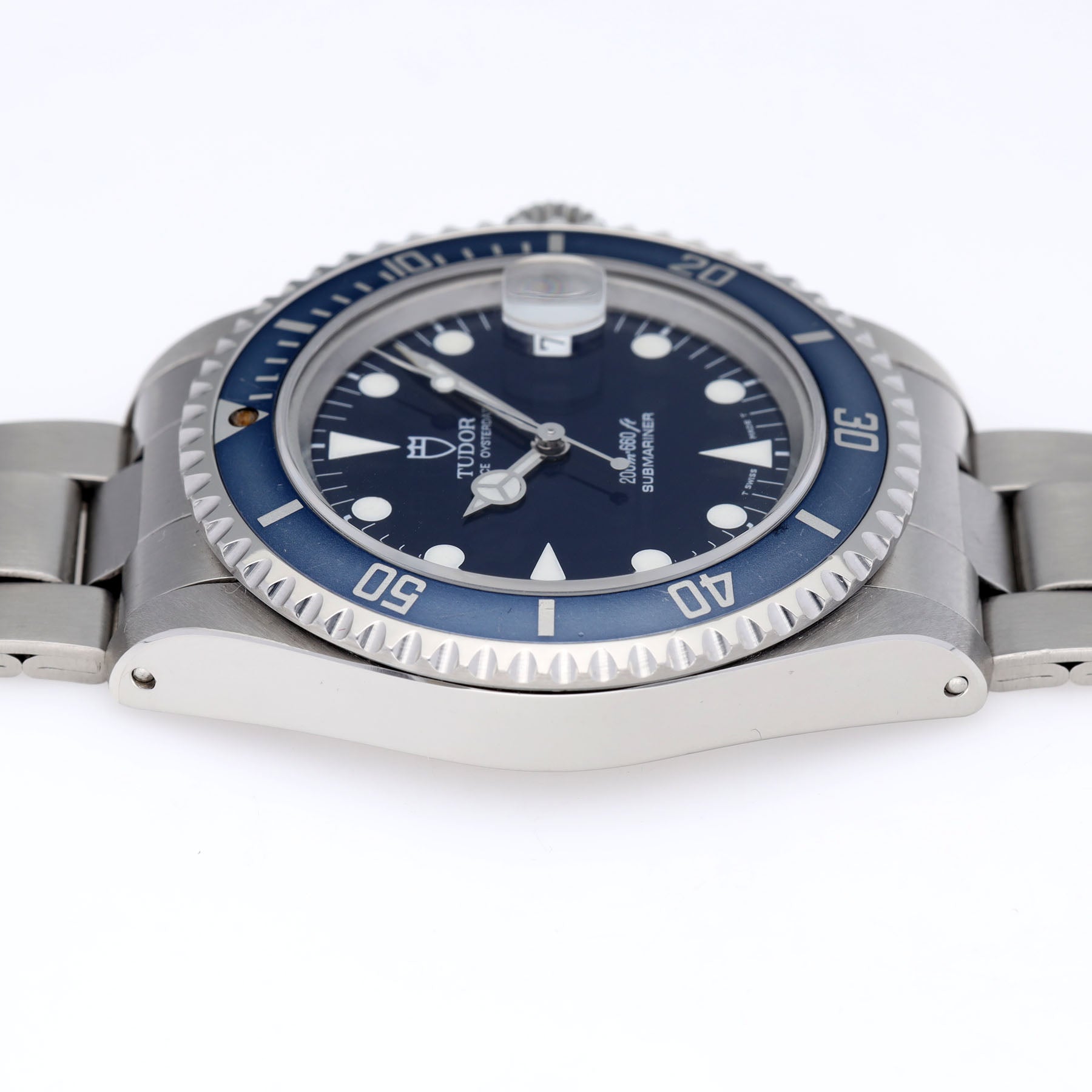 Tudor Submariner Date 79190 Blaues Zifferblatt