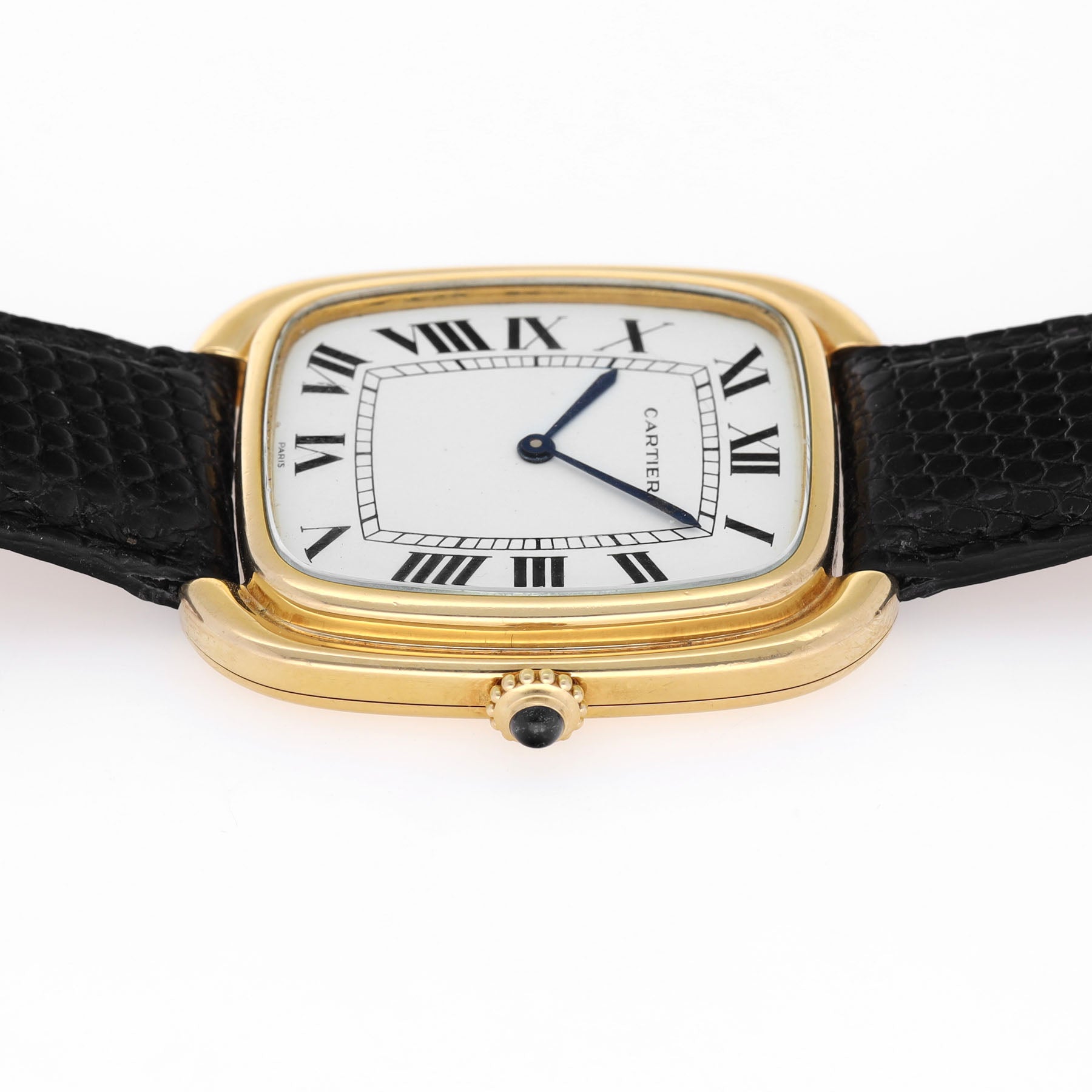 Cartier Paris Gondole Jumbo Verticale 18Karat Gelbgold Referenz 9705