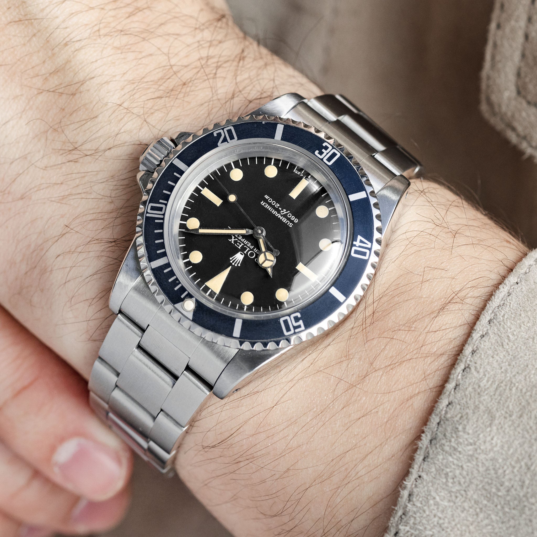 Rolex Submariner 5513 Maxi MK3 Lollipop