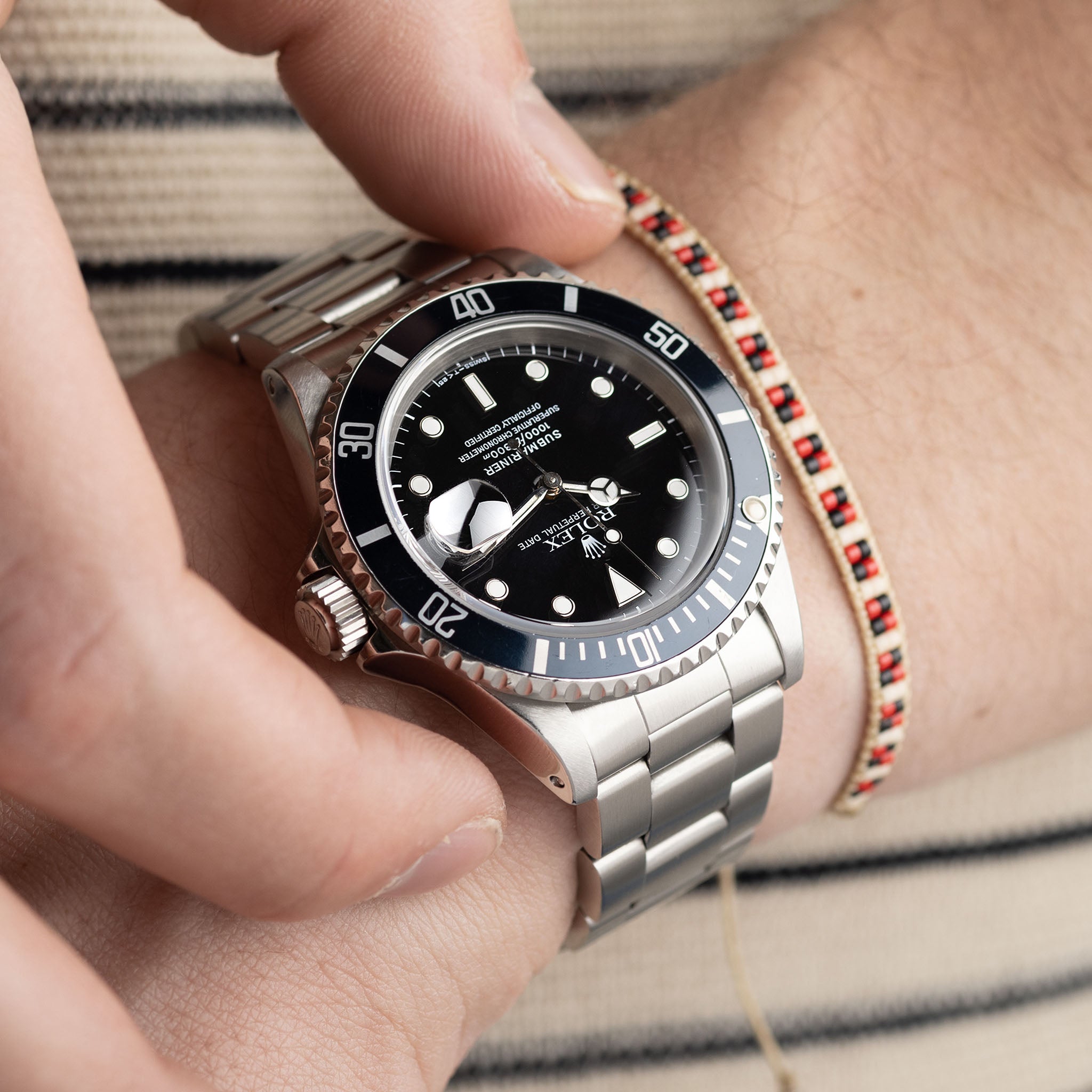 Rolex Submariner 16610 Tritium Zifferblatt Aus 1993