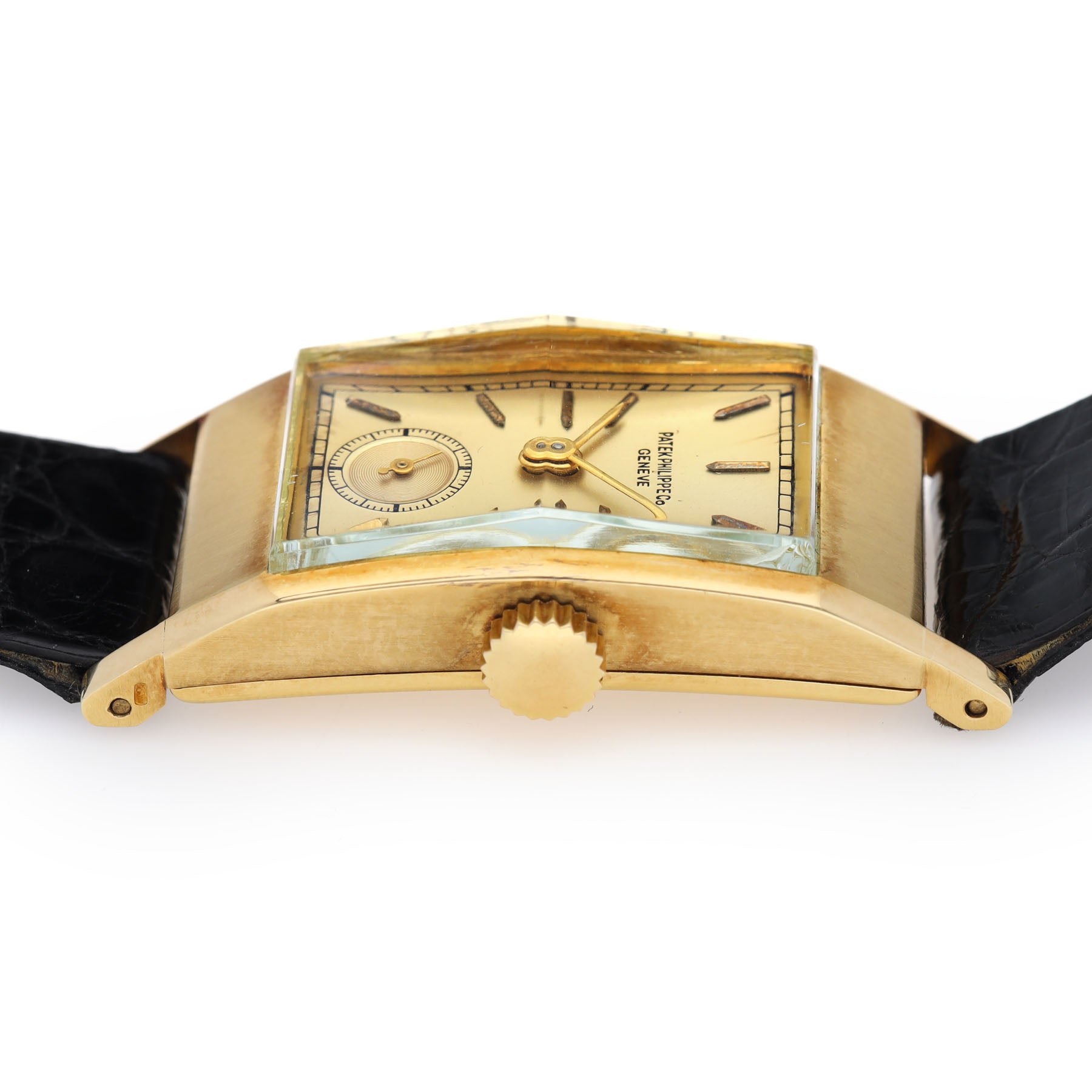 Patek Philippe Gold Dresswatch Referenz 425 Mit Auszug Aus Archiv