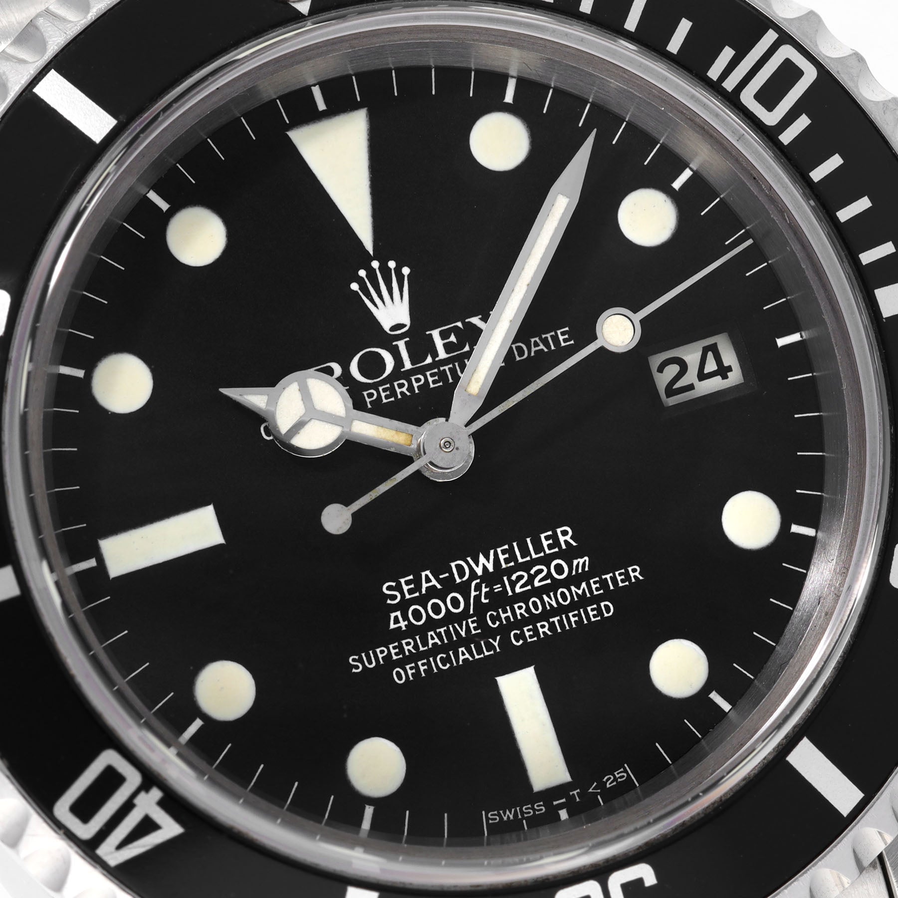 Rolex Sea-Dweller Referenz 16660 Mattes MK1 Zifferblatt