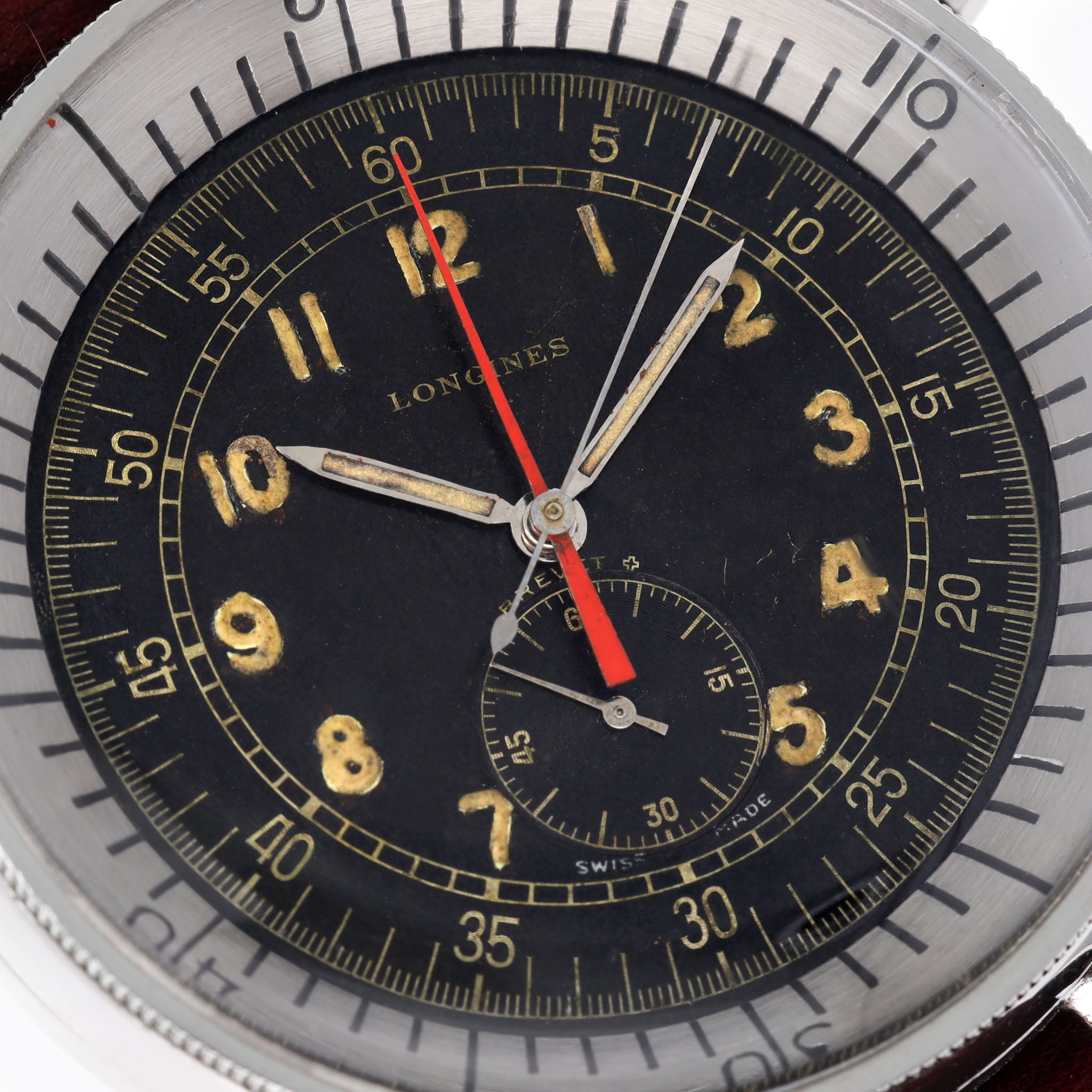 Longines Chronostop Referenz 5824 Mit Auszug Aus Dem Archiv