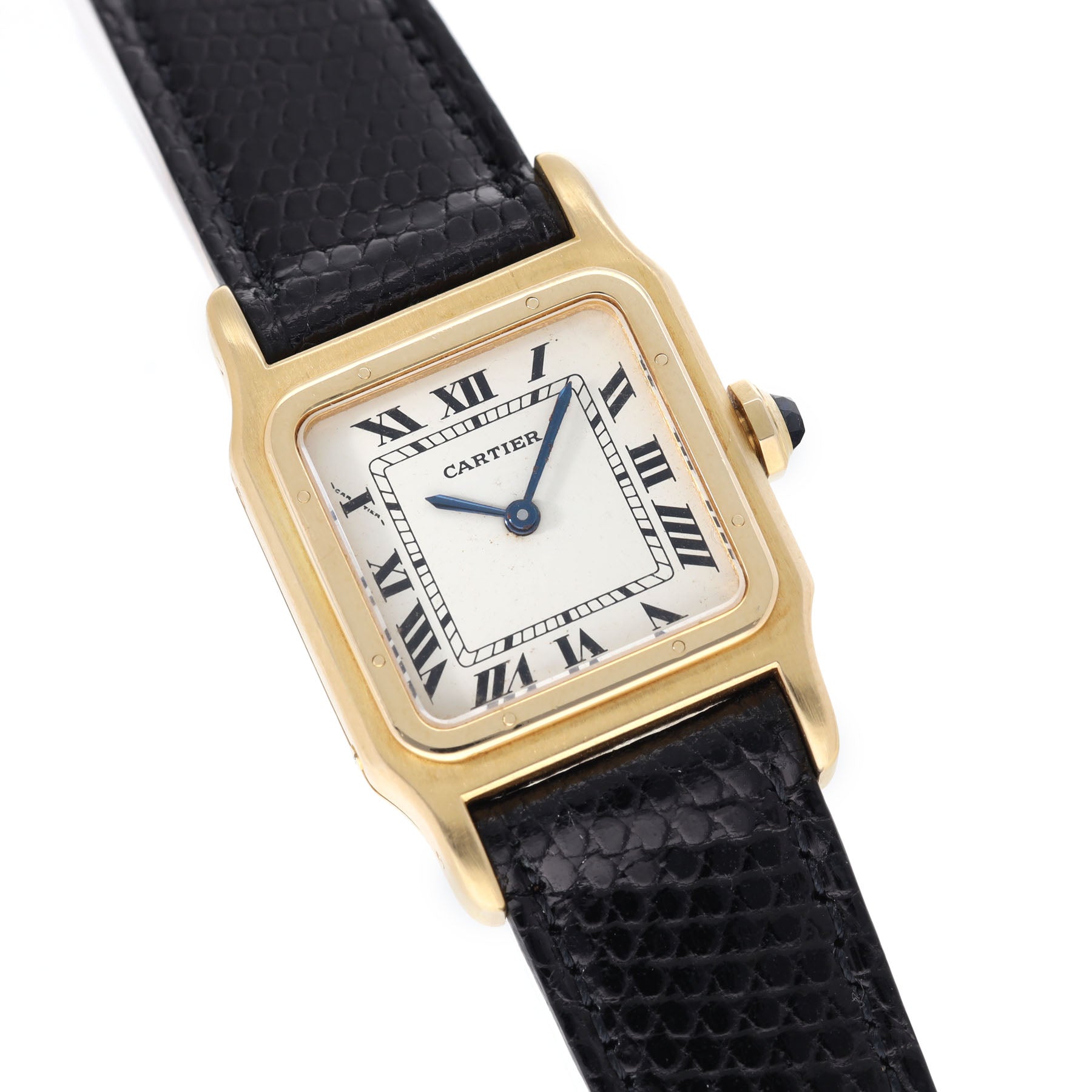 Cartier Santos Dumont Referenz 7807 In 18 Karat Gelbgold