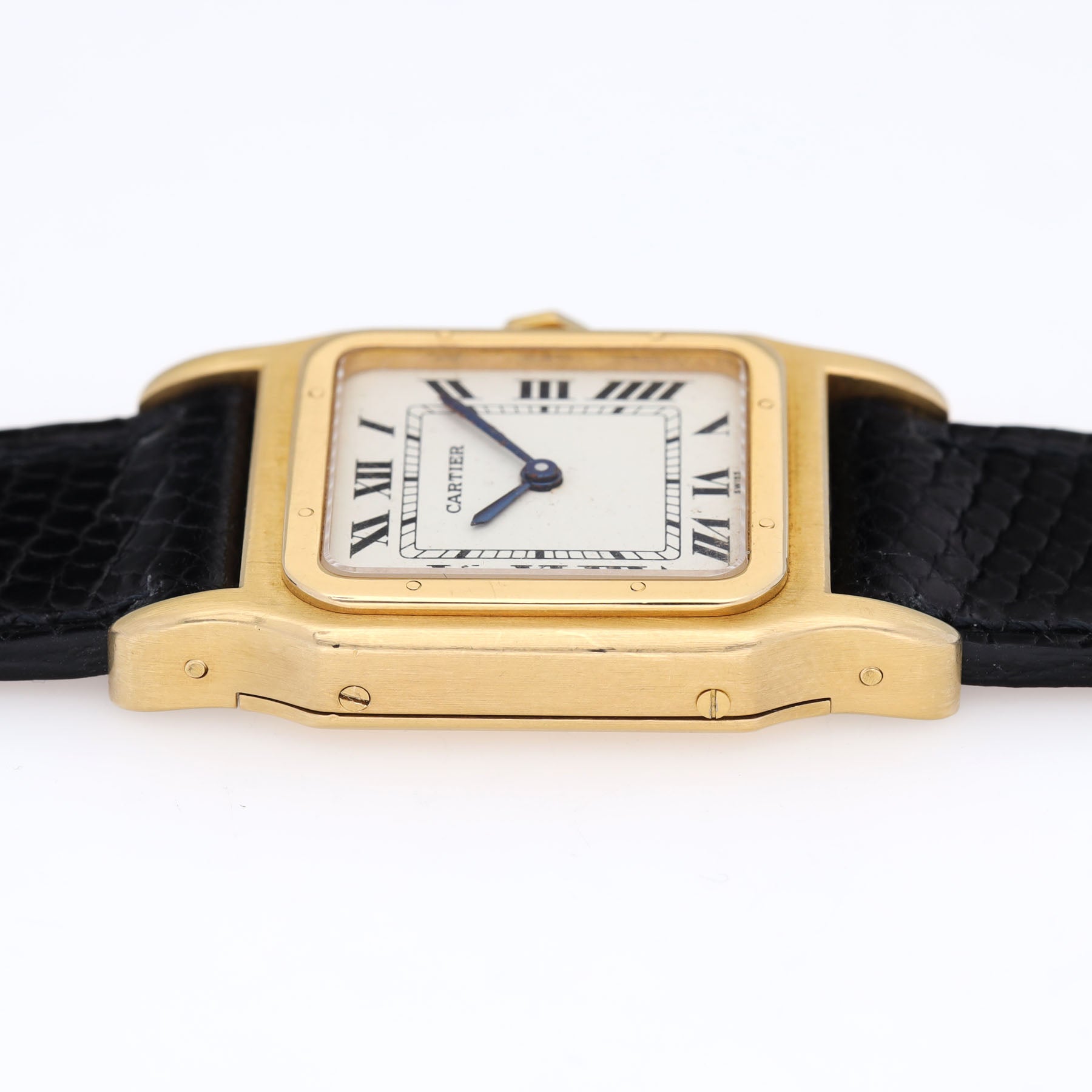 Cartier Santos Dumont Referenz 7807 In 18 Karat Gelbgold