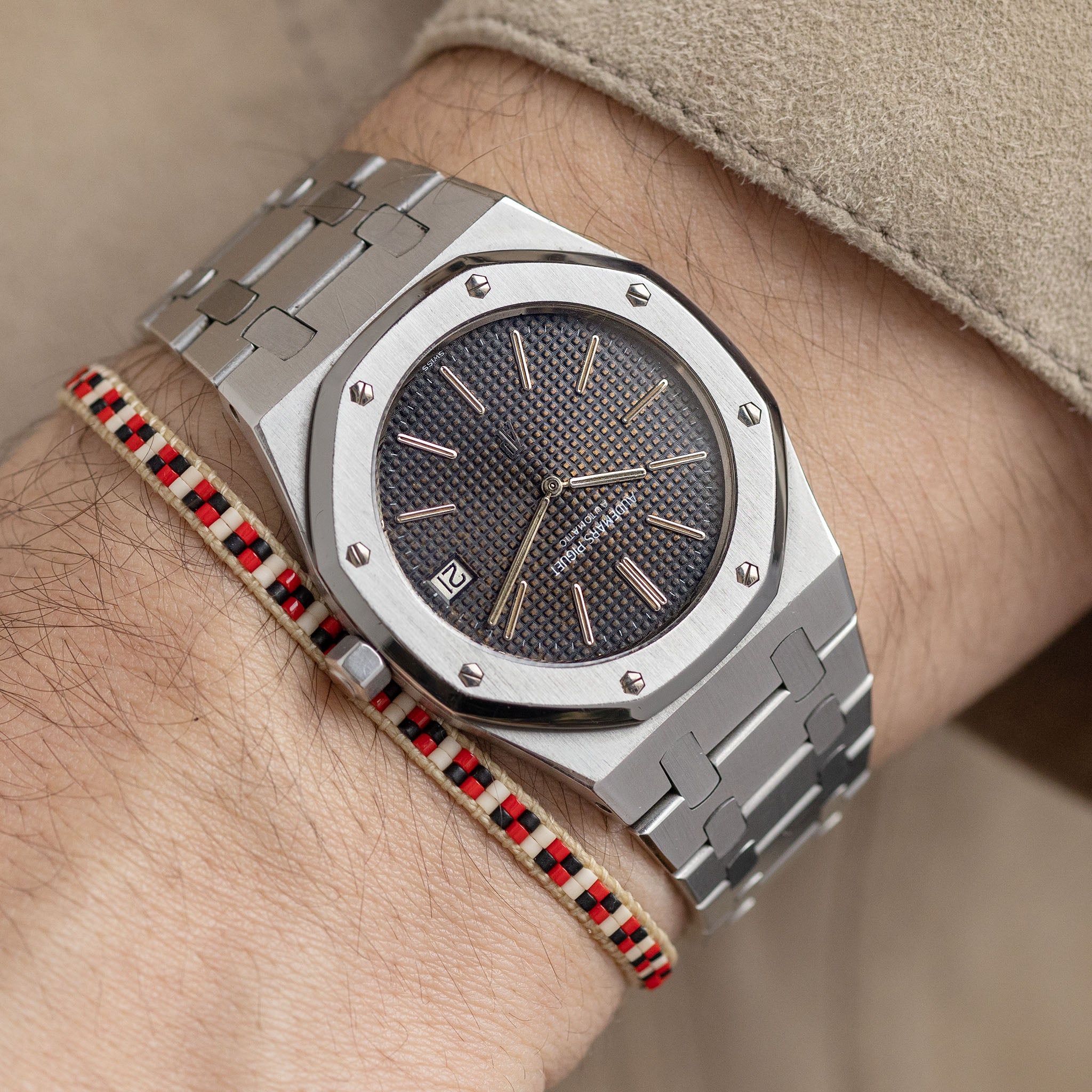 Audemars Piguet Royal Oak Jumbo 5402ST C-Serie Tropical Zifferblatt