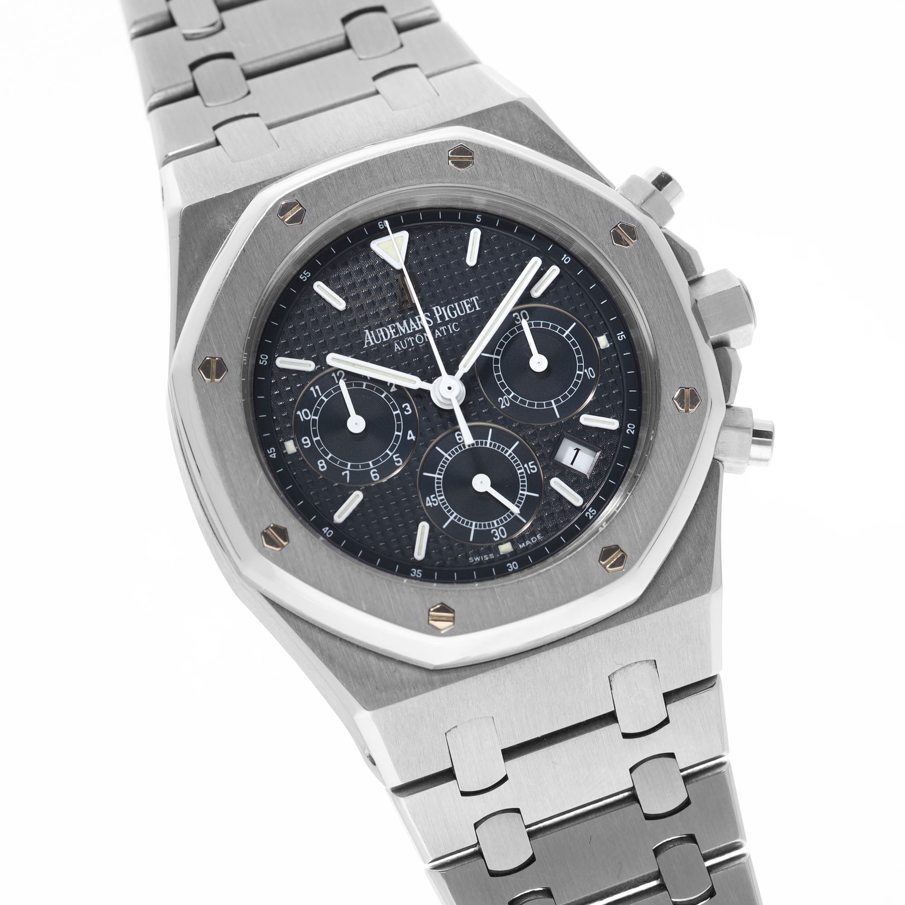 Audemars Piguet Royal Oak Chronograph 25860ST Kasparov Blaues Zifferblatt