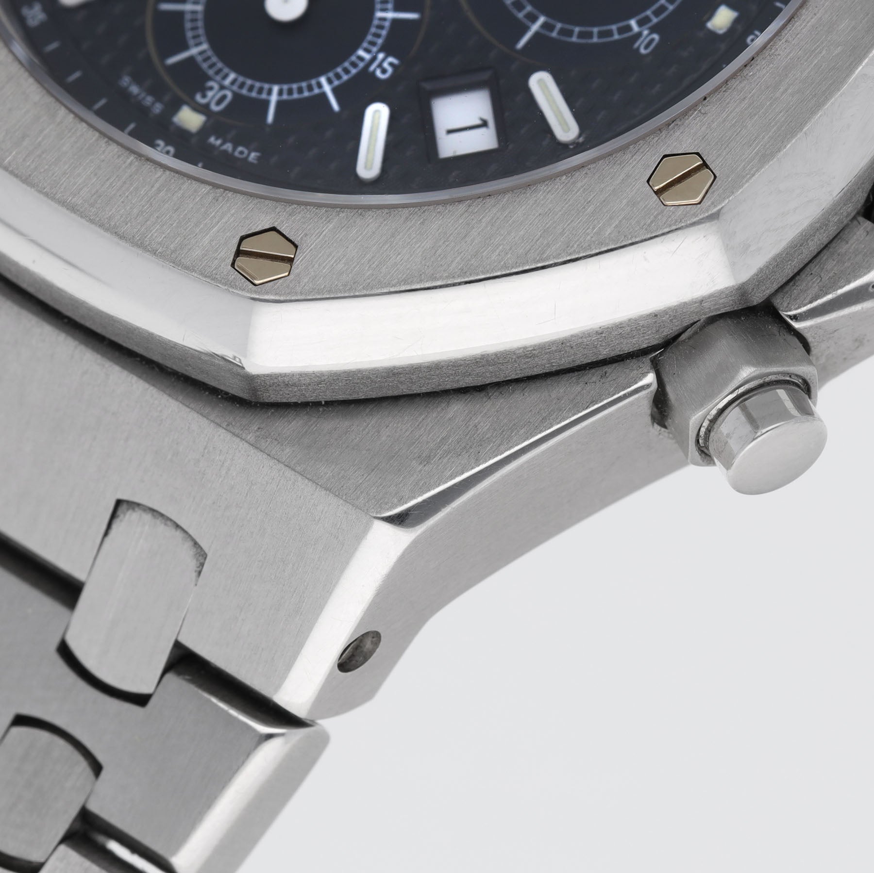 Audemars Piguet Royal Oak Chronograph 25860ST Kasparov Blaues Zifferblatt