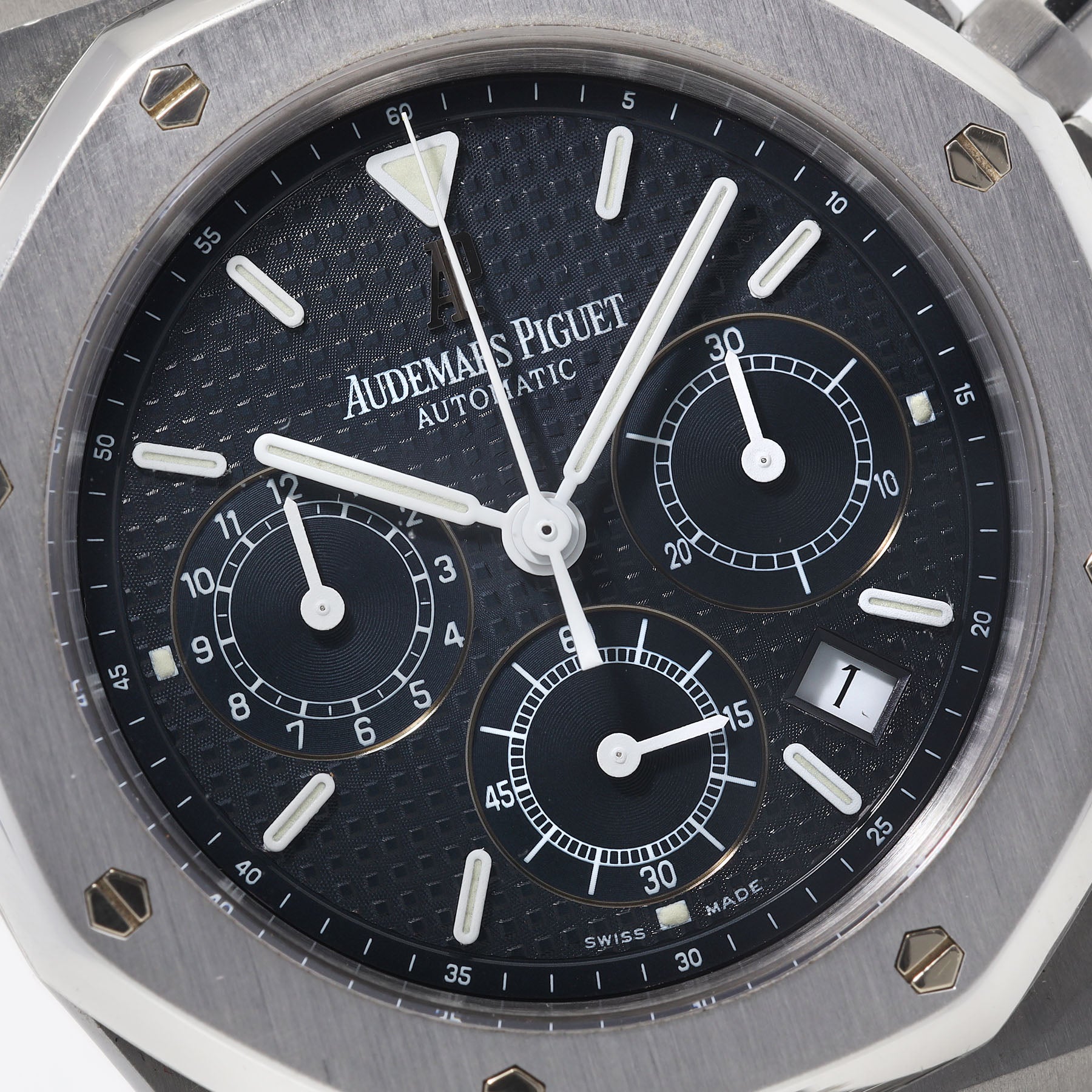 Audemars Piguet Royal Oak Chronograph 25860ST Kasparov Blaues Zifferblatt