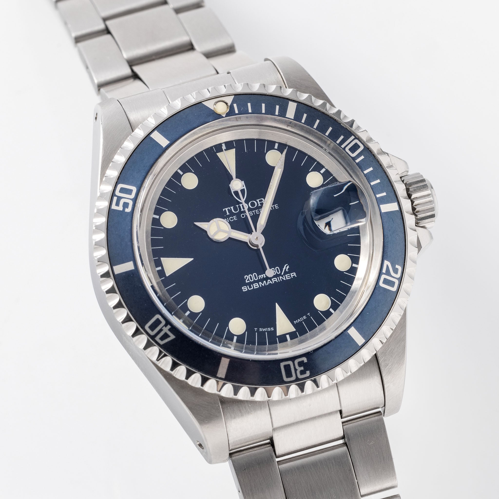 Tudor Submariner Date Blaues Zifferblatt Ref 79090