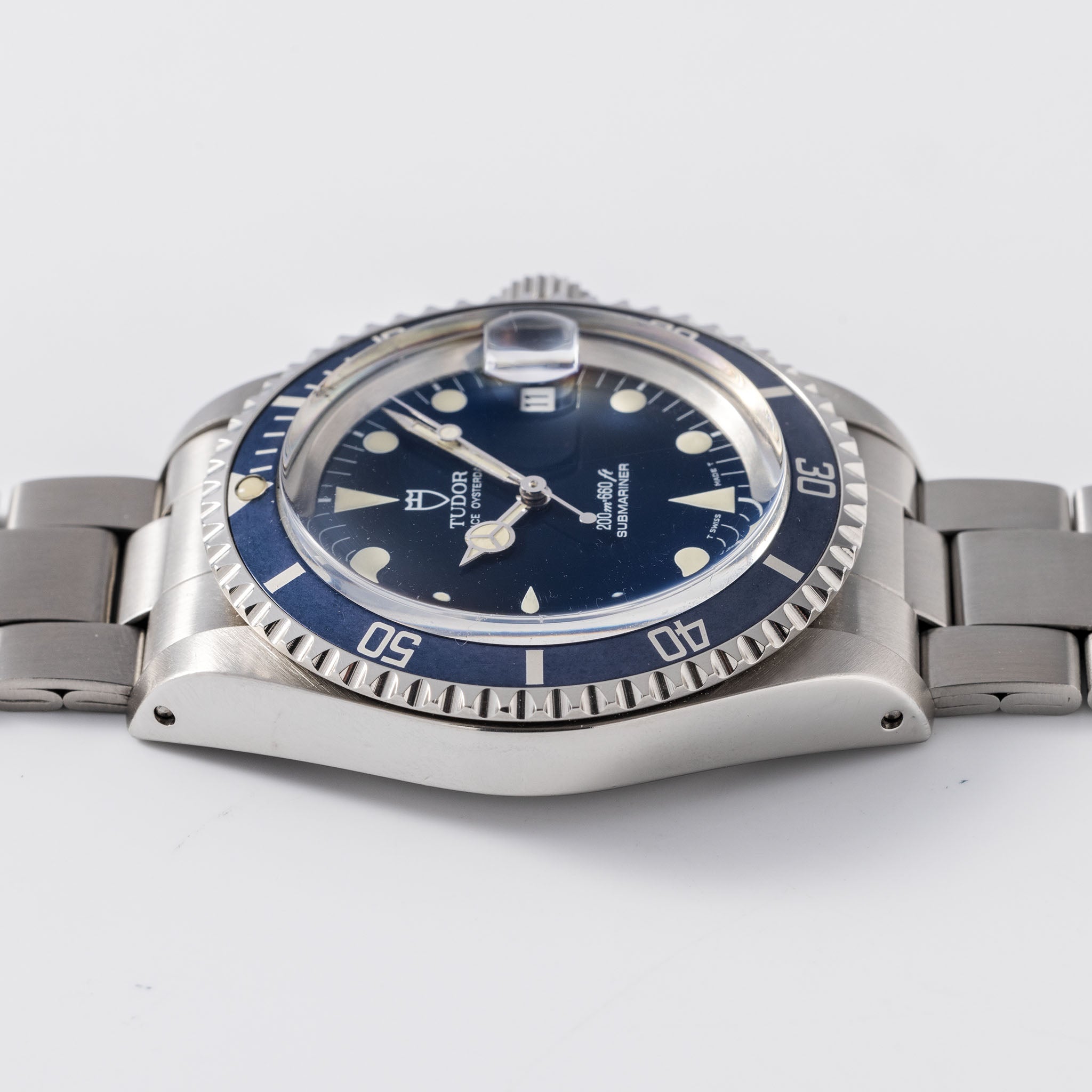 Tudor Submariner Date Blaues Zifferblatt Ref 79090