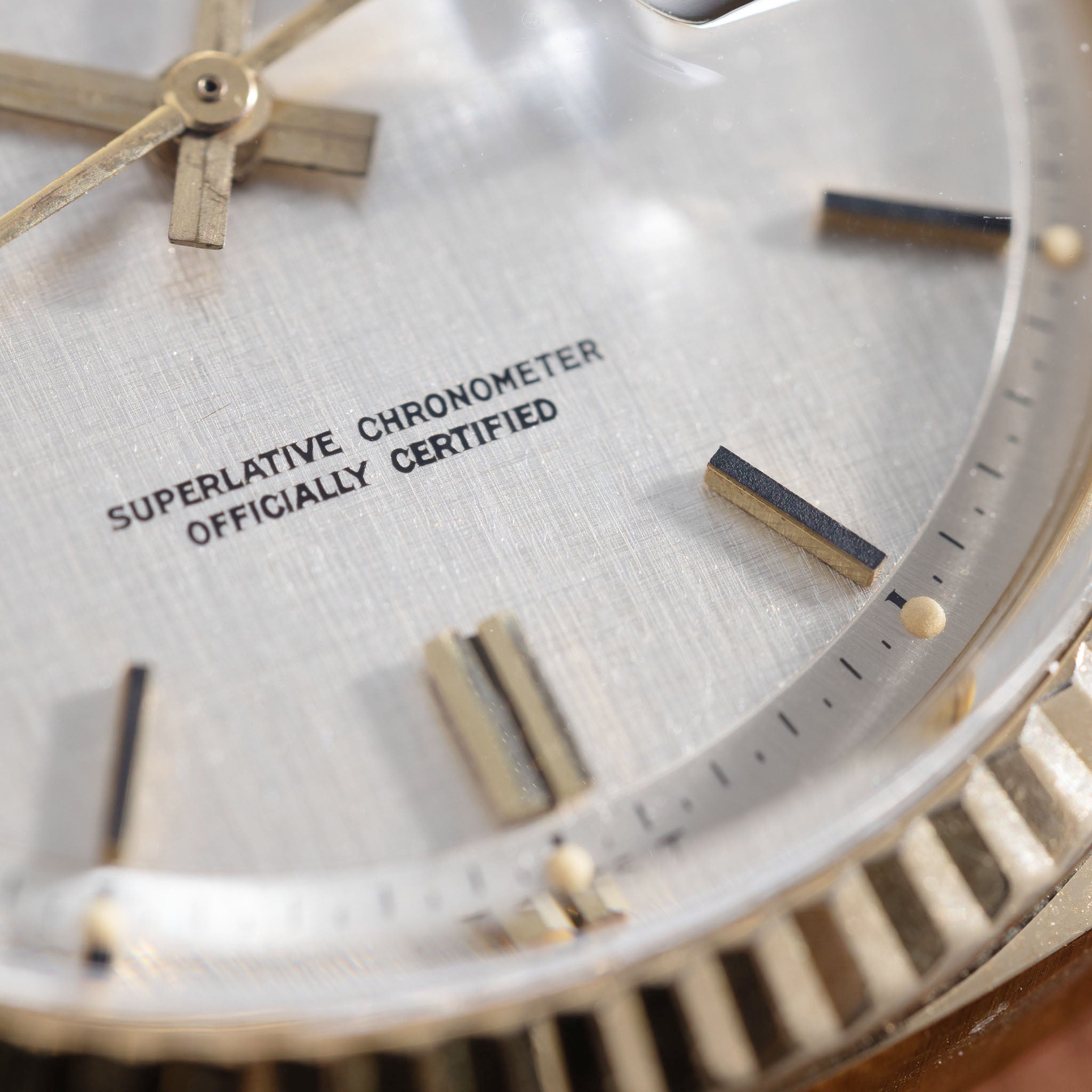 Rolex Day-Date Referenz 1803 Mit Linen Zifferblatt