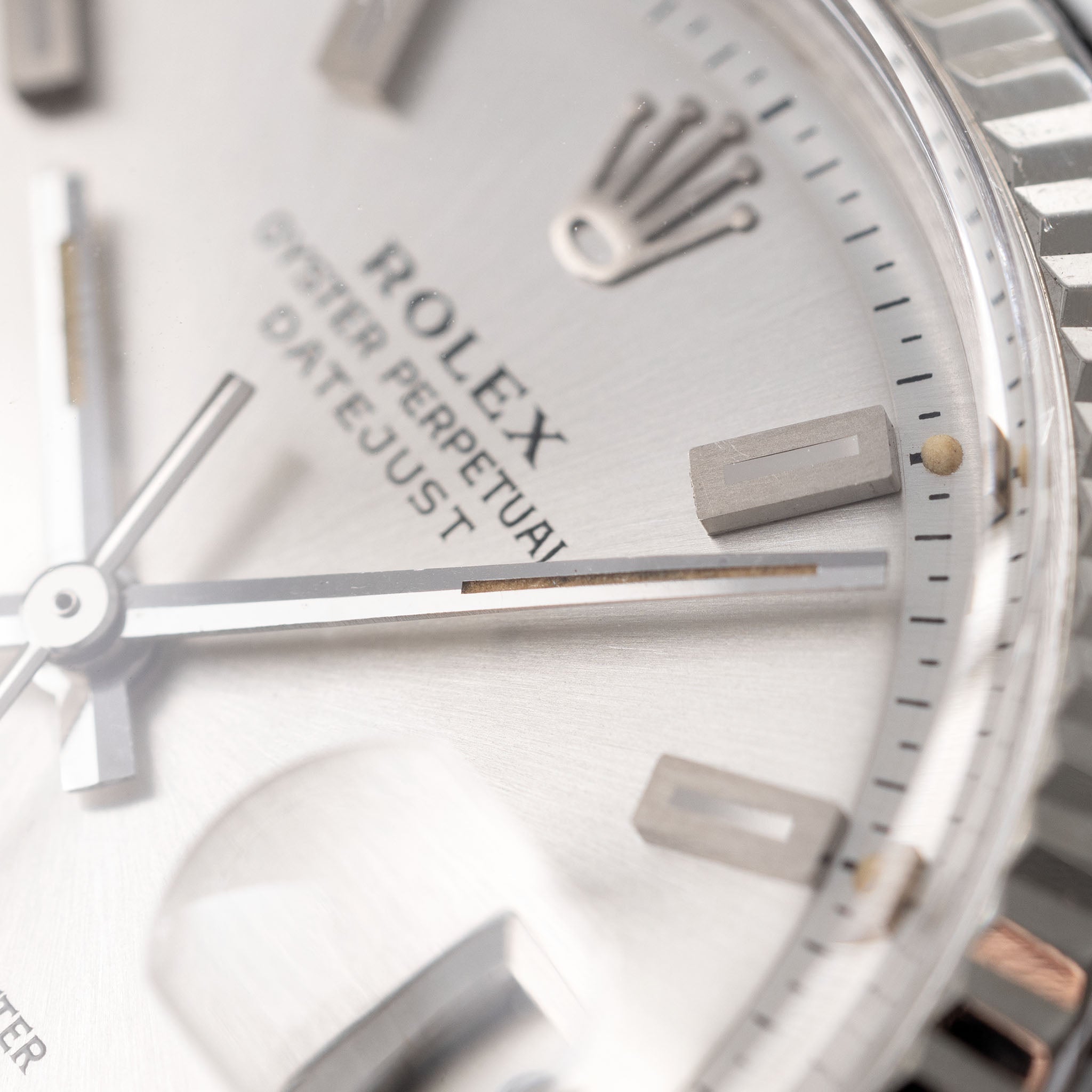 Rolex Datejust 1601 seltenes Singer Block Markers Zifferblatt