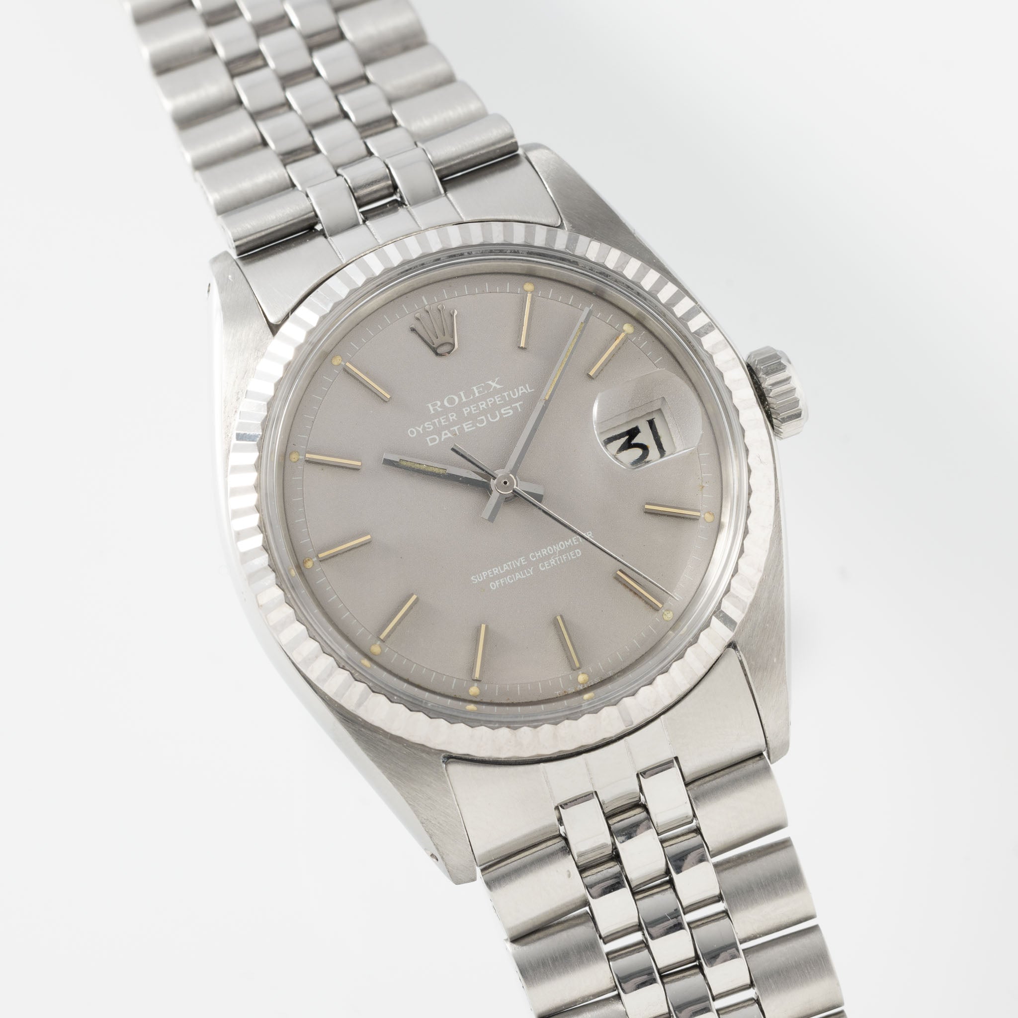 Rolex Datejust Referenz 1601 MIt Seltenem Ghost Zifferblatt